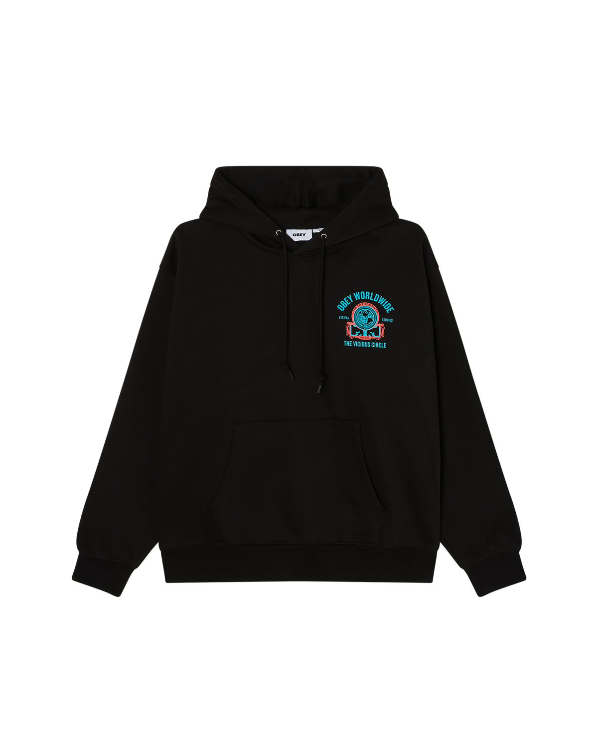 obey-vicious-circle-pullover-black