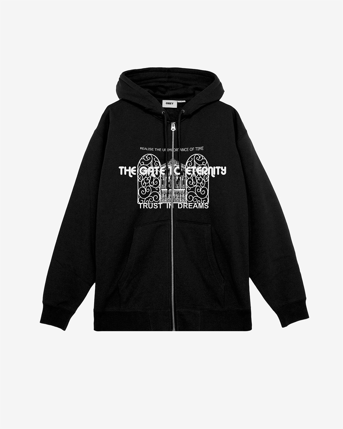 obey we are not alone pullover black