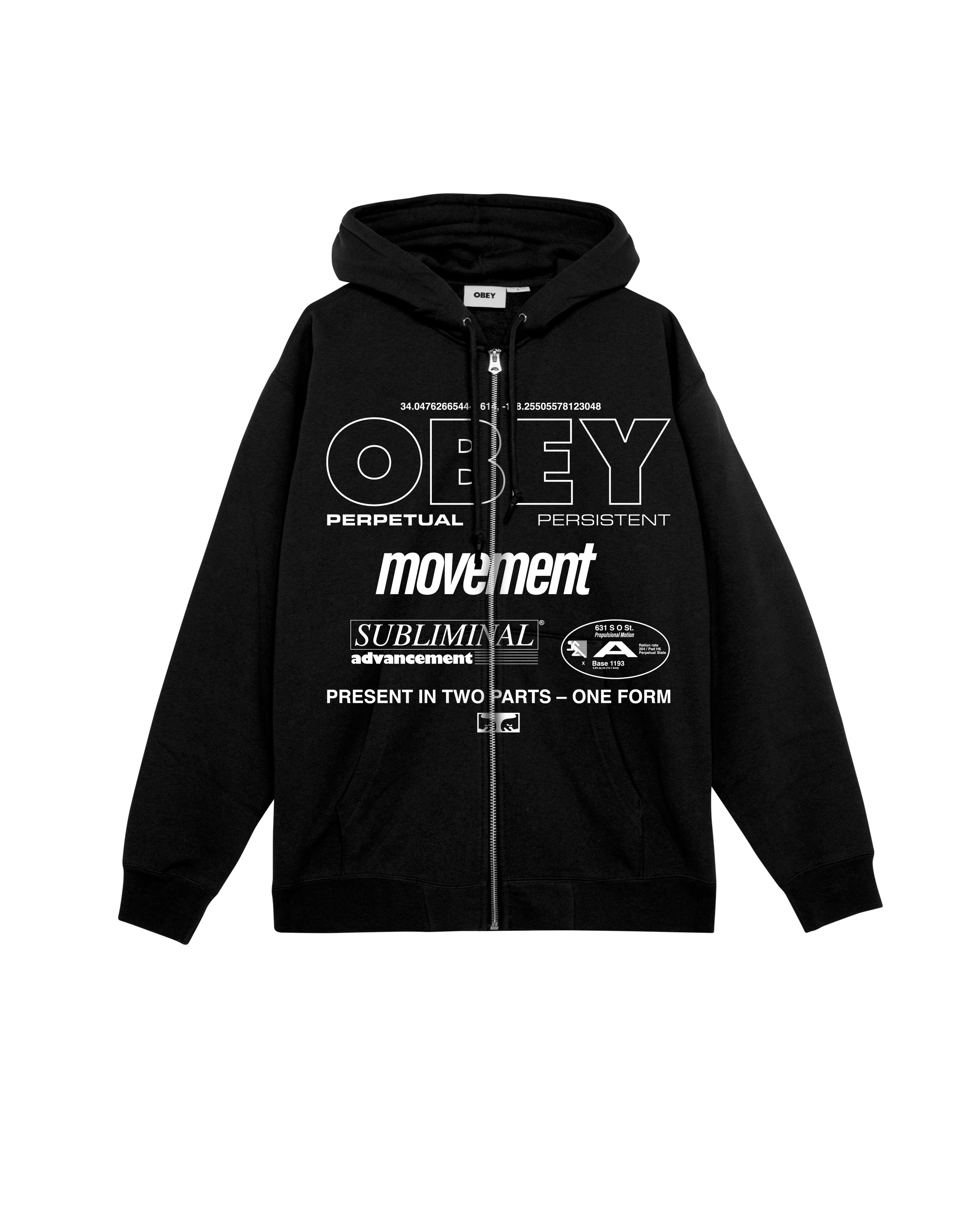 PERSISTENT MOVEMENT PREMIUM ZIP HOOD