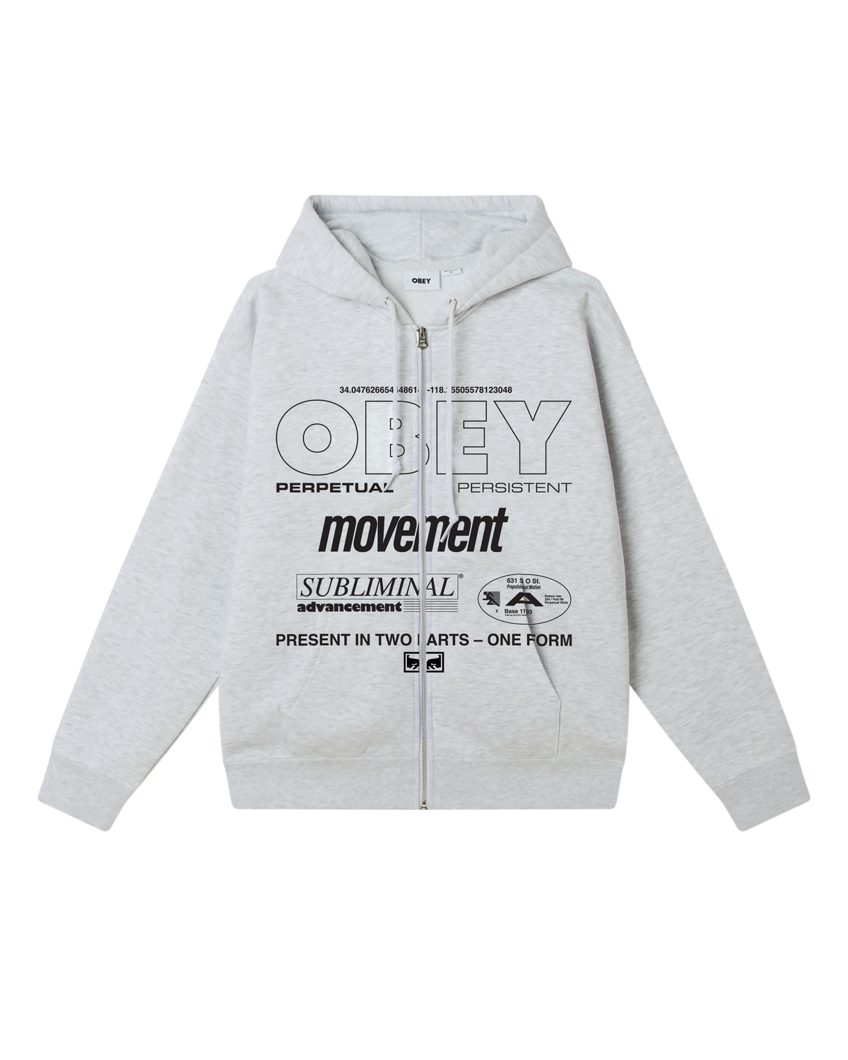 PERSISTENT MOVEMENT PREMIUM ZIP HOOD
