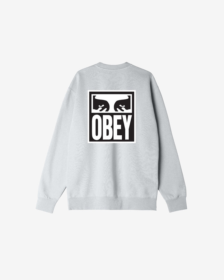 EYES ICON PREMIUM CREWNECK HEATHER GREY