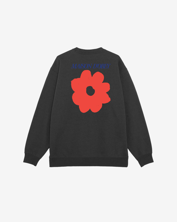 MAISON DOBEY PREMIUM CREWNECK BLACK