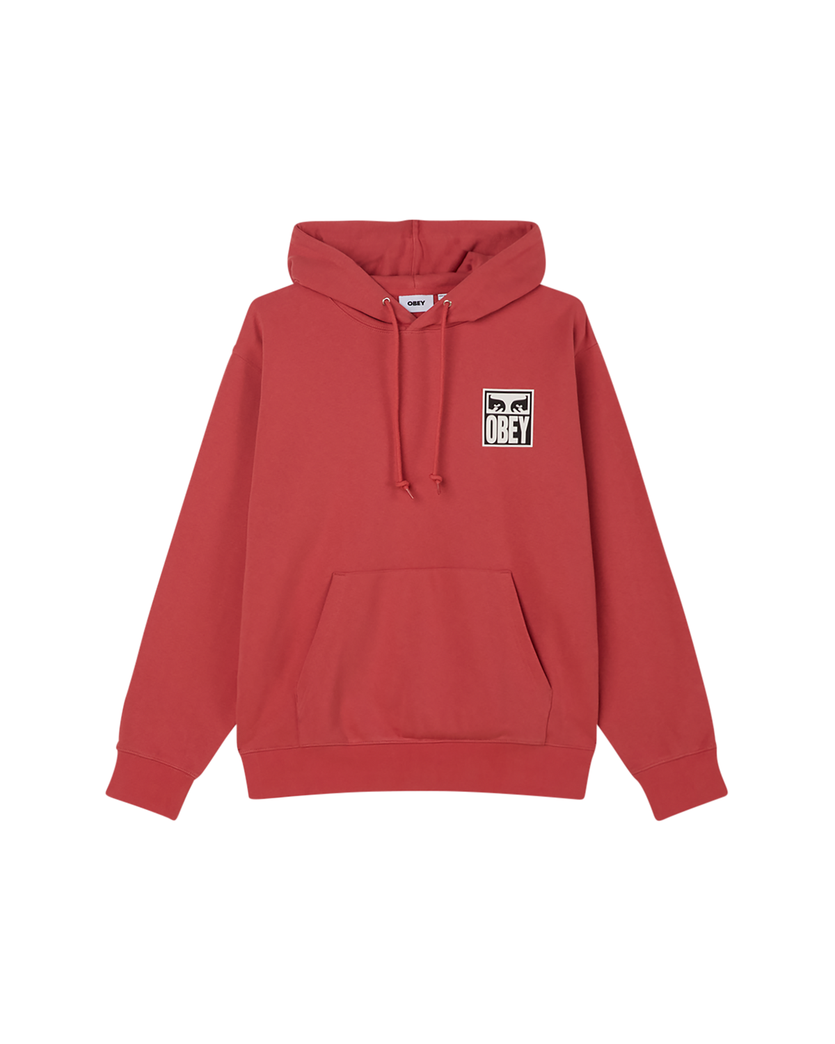 obey eyes icon ii pullover mineral red