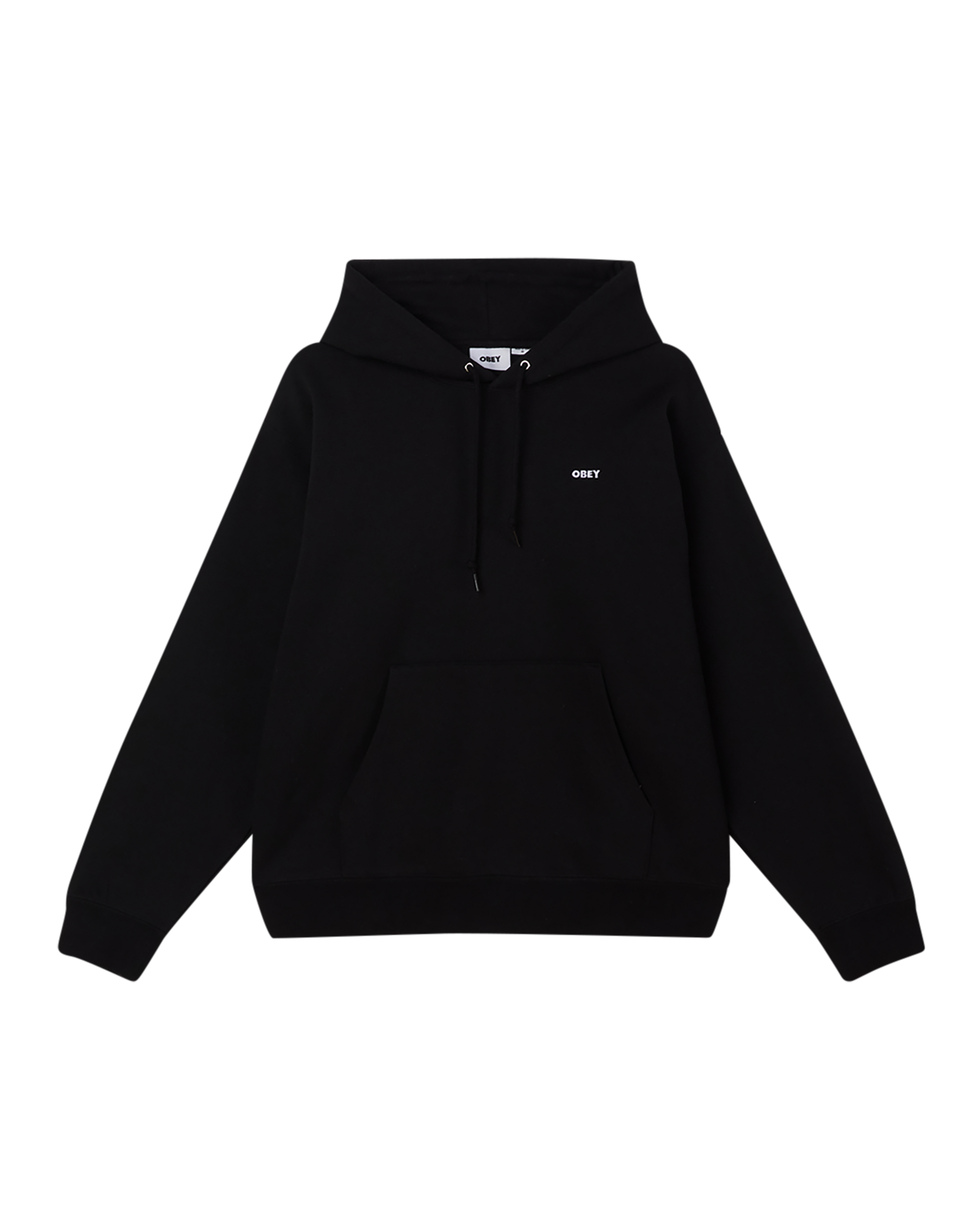 obey icon stencil flame pullover black