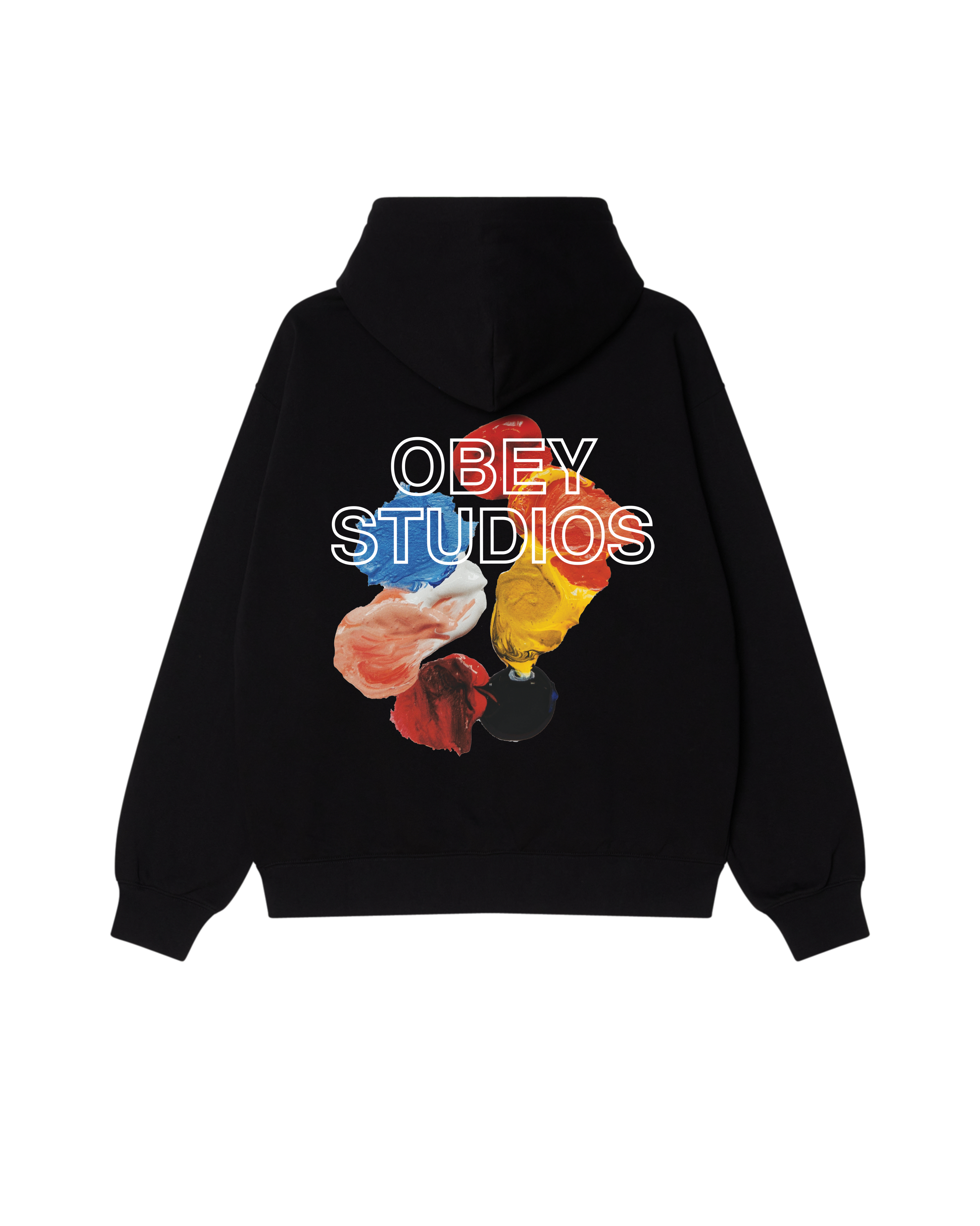 obey studios palette pullover black