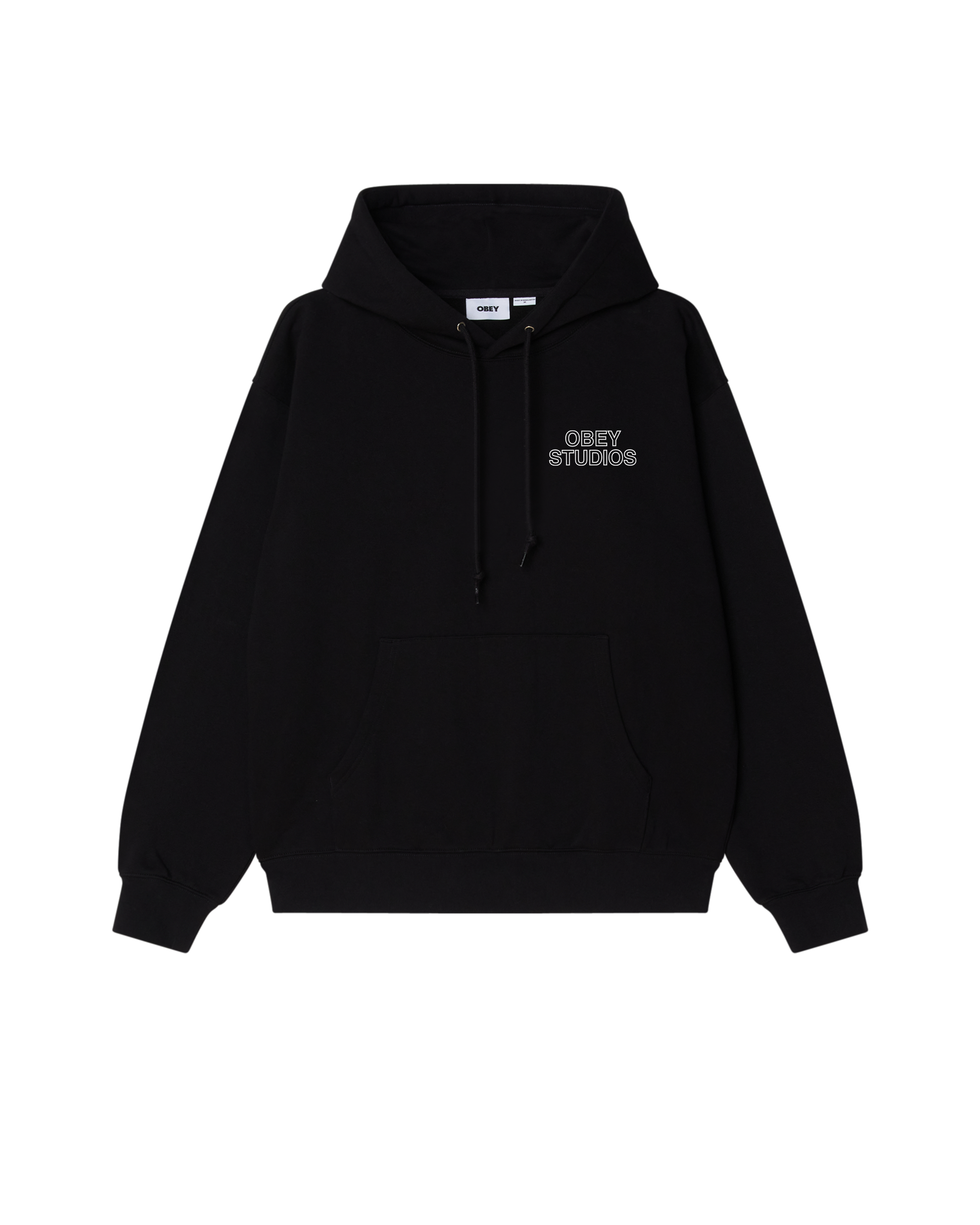 obey studios palette pullover black