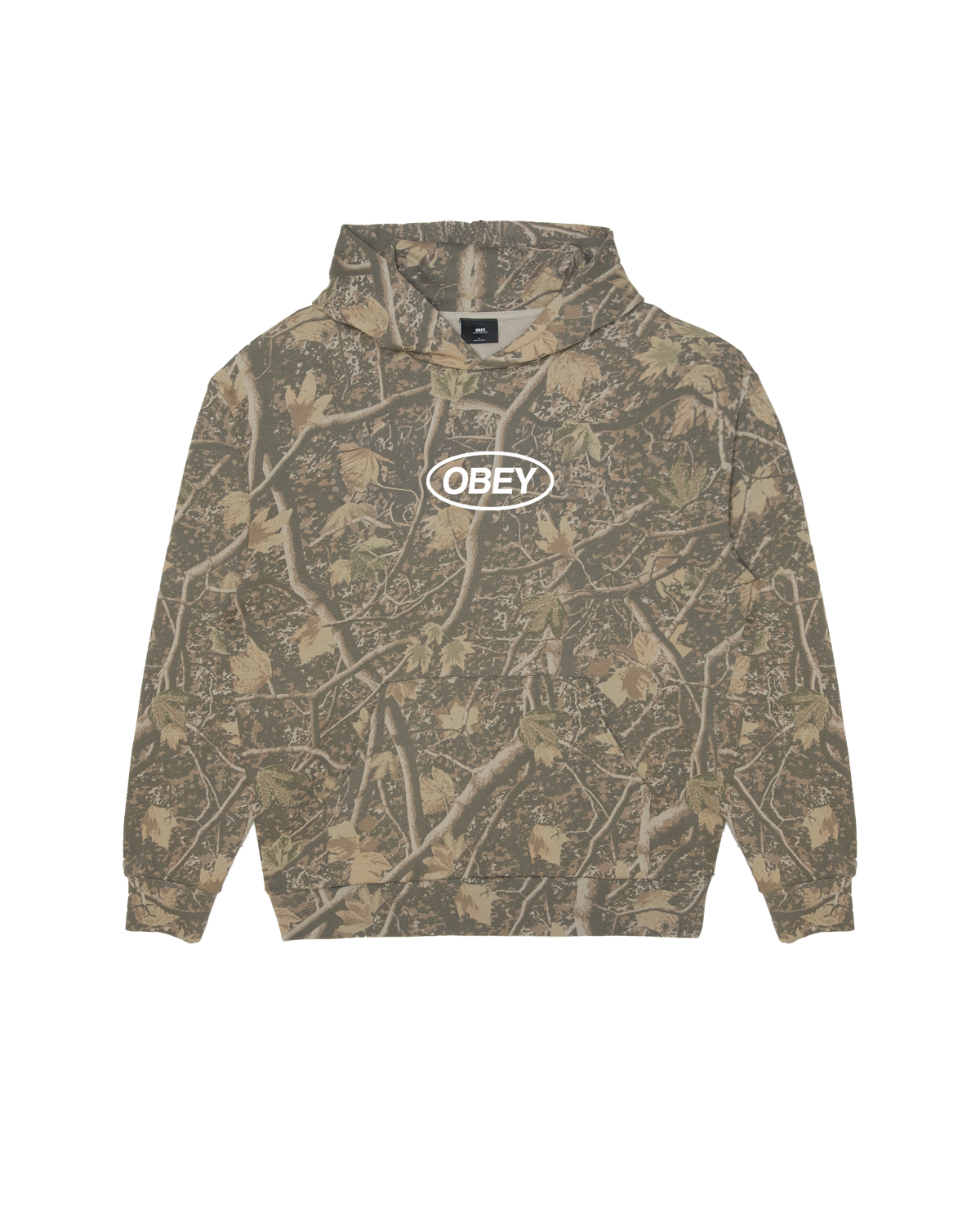 OBEY OVAL PULLOVER HOOD