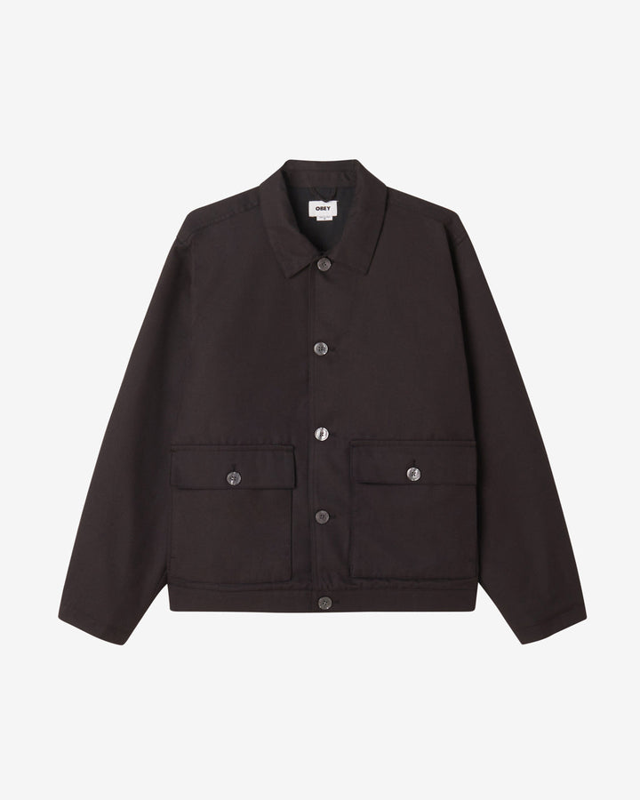 OLIVER SHIRT JACKET DIGITAL BLACK