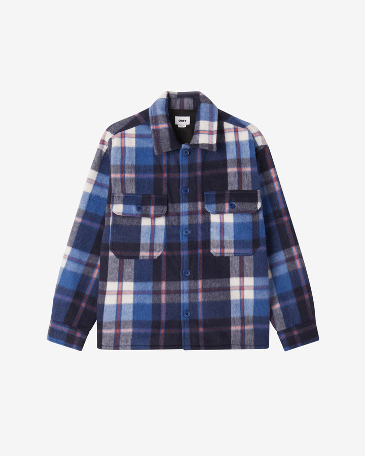 STANTON SHIRT JACKET ACADEMY NAVY MULTI