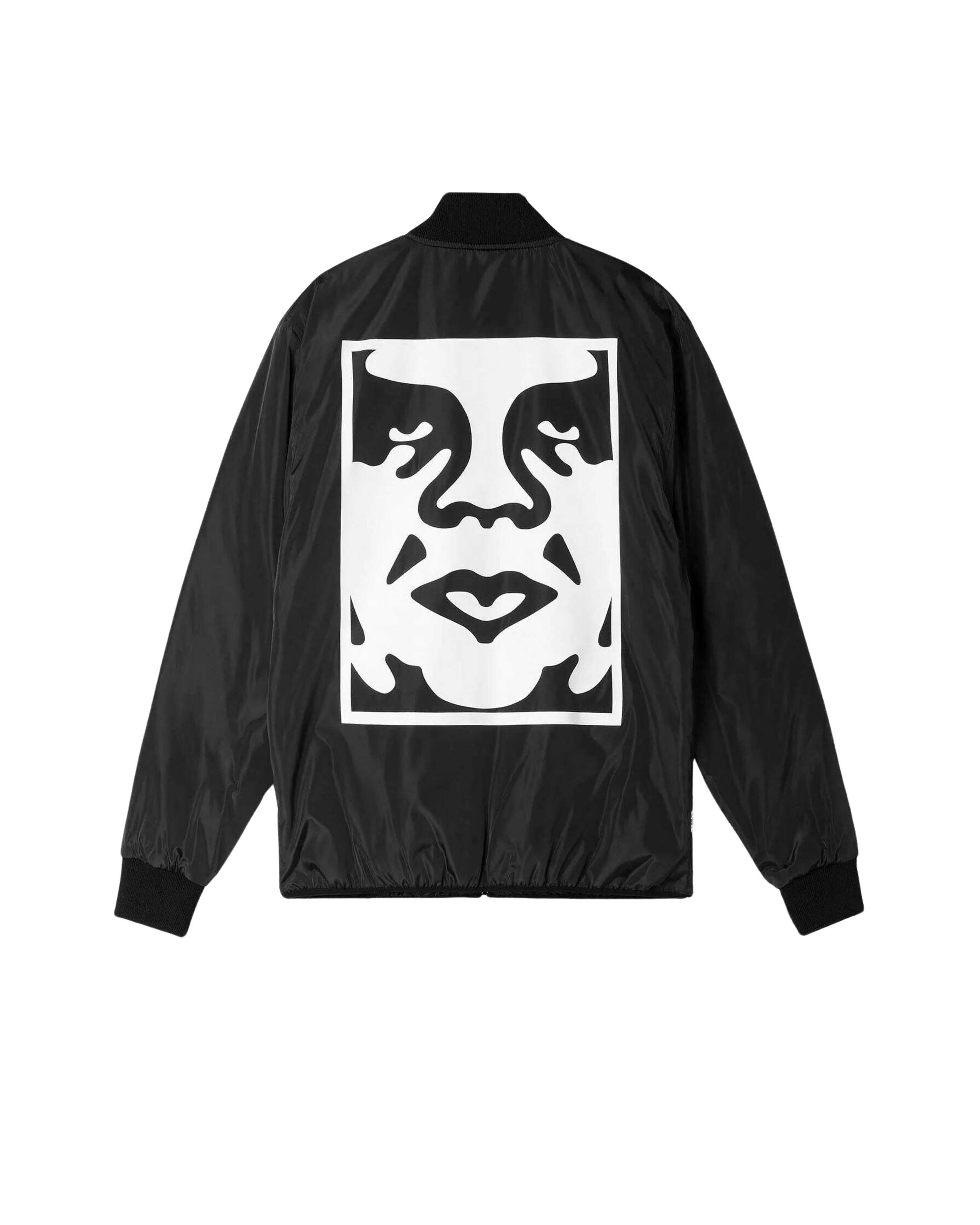 OBEY ICON BOMBER JACKET Black