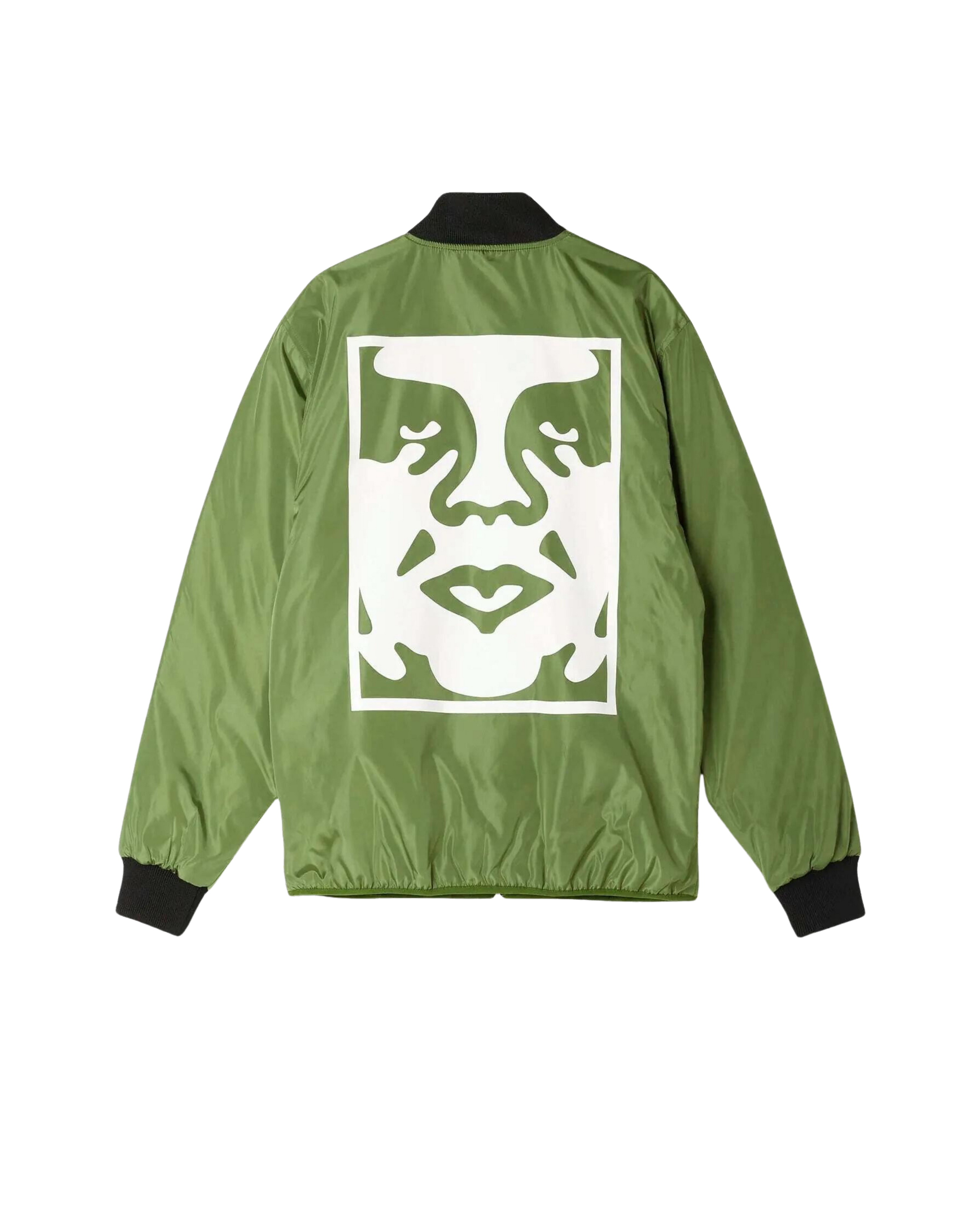 OBEY ICON BOMBER JACKET Kapok Green