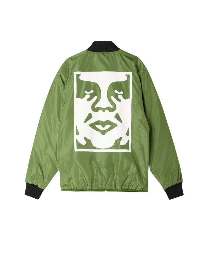 OBEY ICON BOMBER JACKET Kapok Green