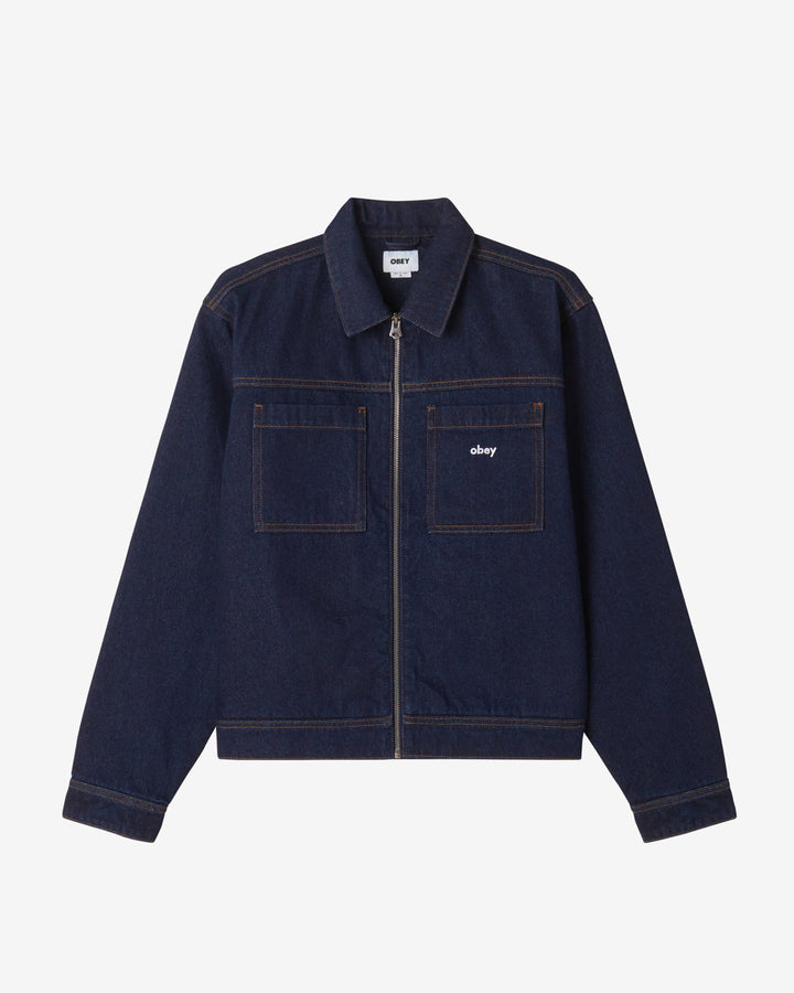 HARDWORK ZIP JACKET RINSE