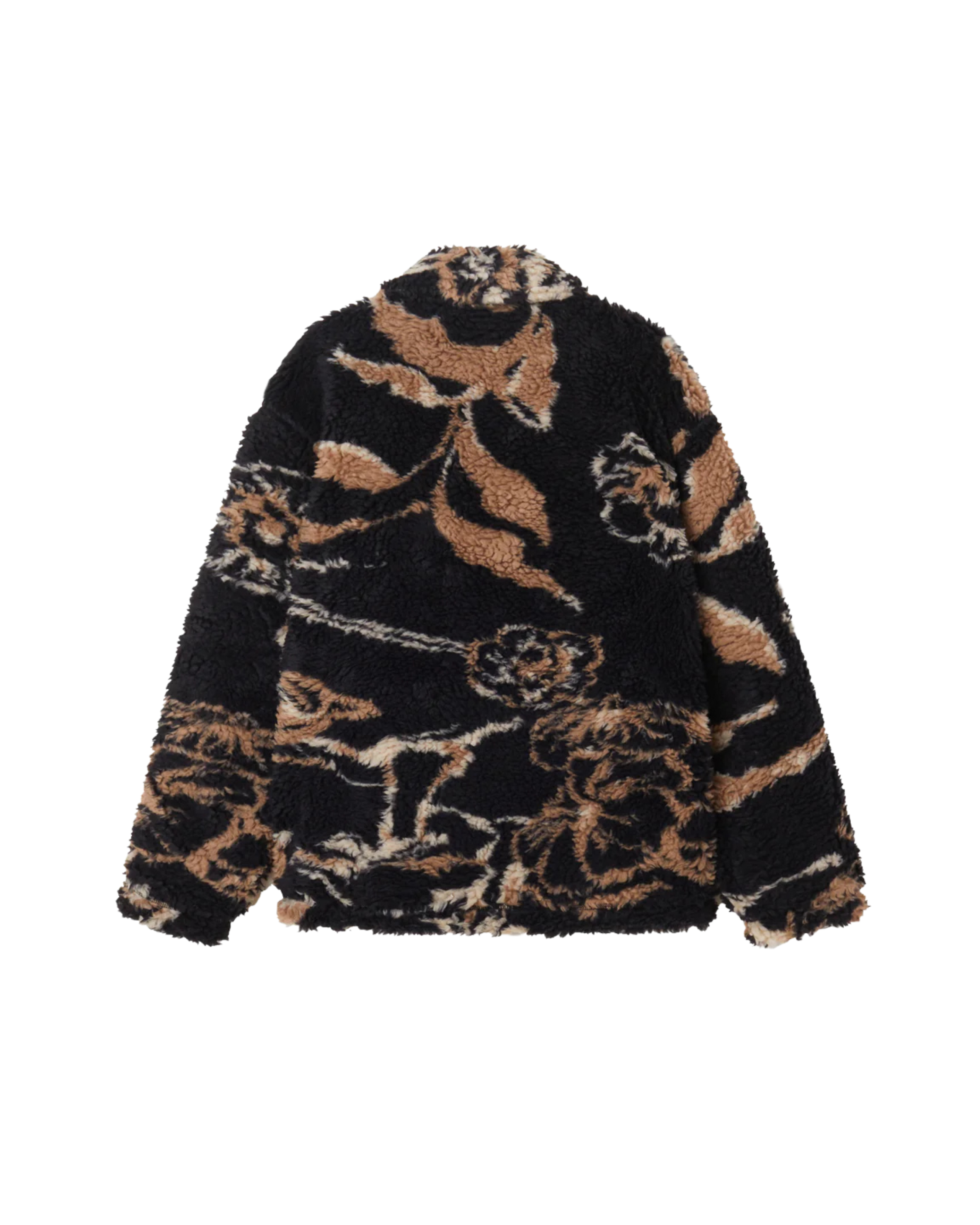 MUSHROOM SHERPA JACKET Dark Navy Multi