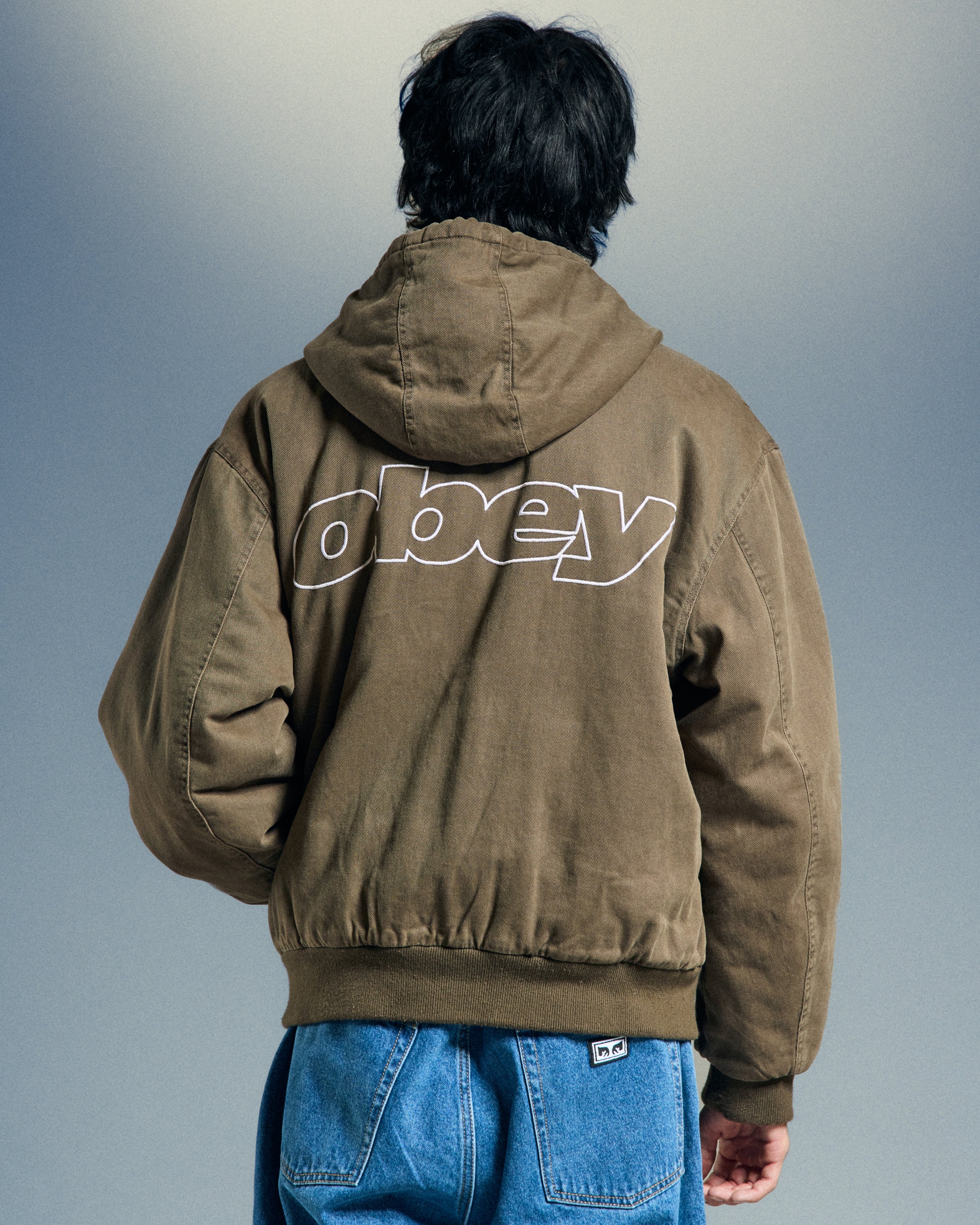 RANDY ZIP UP HOOD – OBEY CLOTHING EU