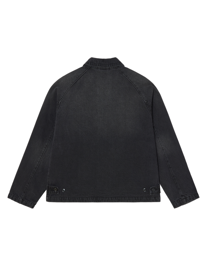 obey-caden-denim-work-jacket-heavy-vintage-black - alternate view