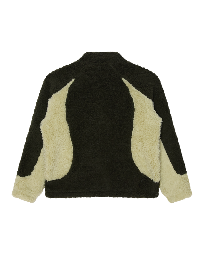 obey-center-field-sherpa-jacket-rosin-multi - alternate view