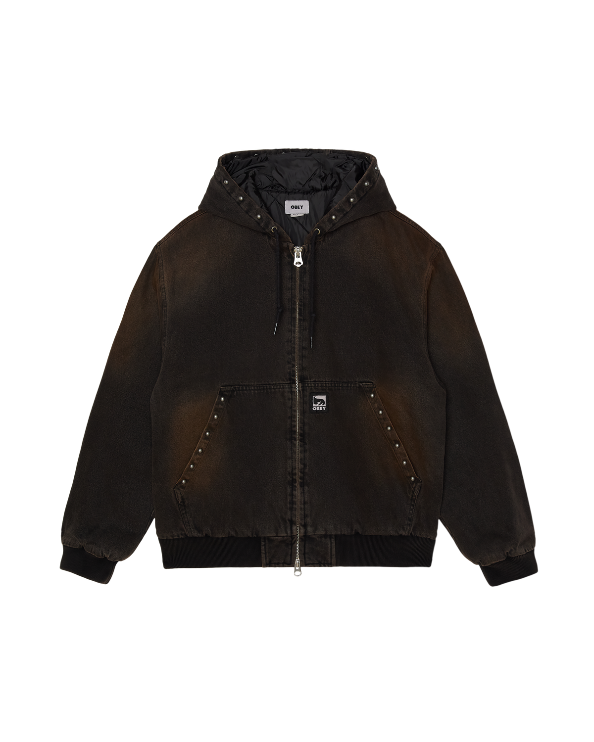 STUDDED ZIP UP JACKET (zoomed)