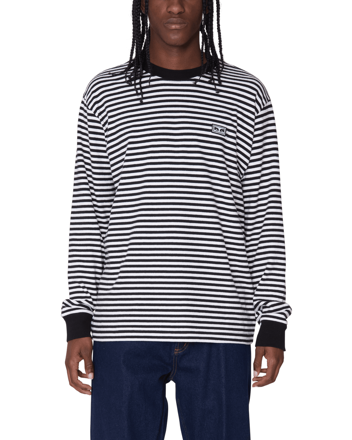 EST. WORKS LS STRIPE T-SHIRT