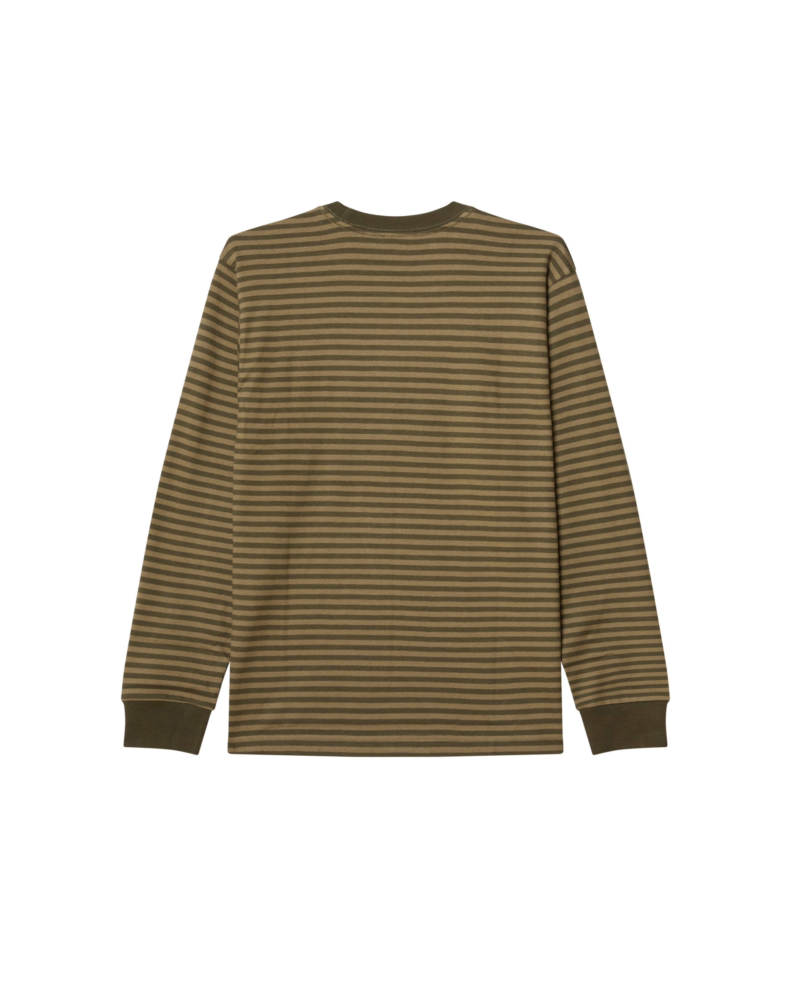 EST. WORKS EYES LS STRIP SHIRT