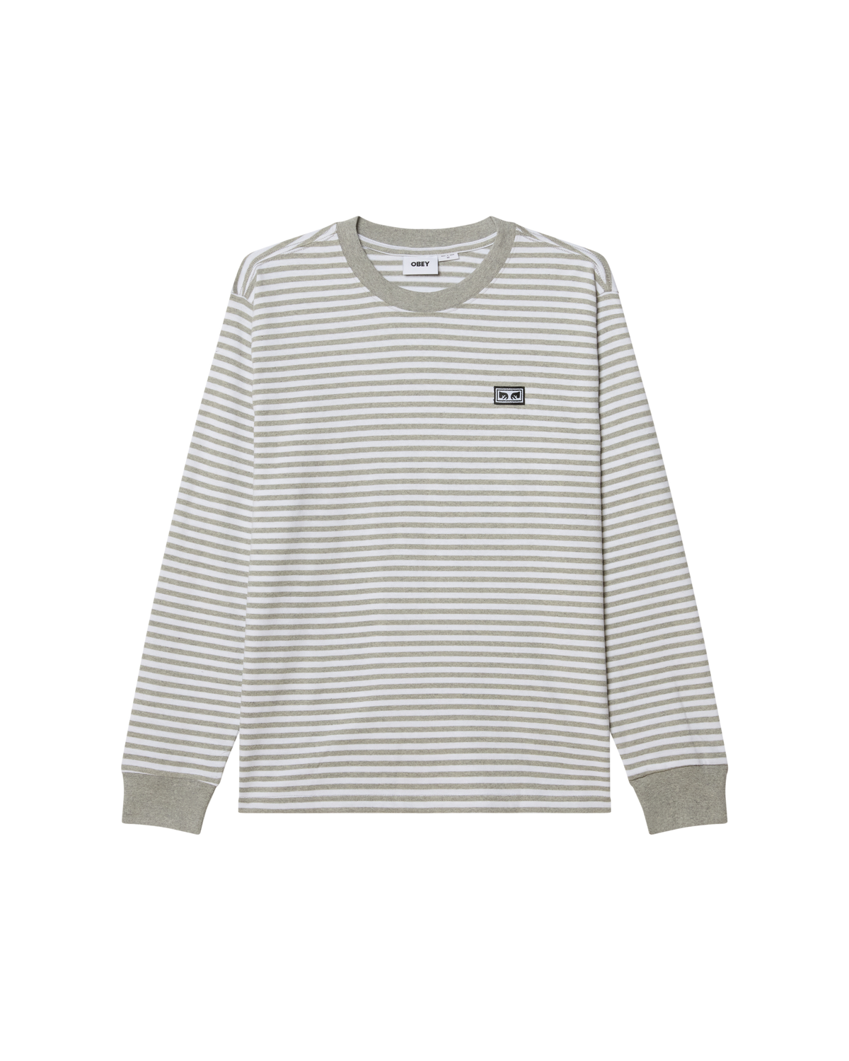 EST. WORKS EYES LS STRIP SHIRT