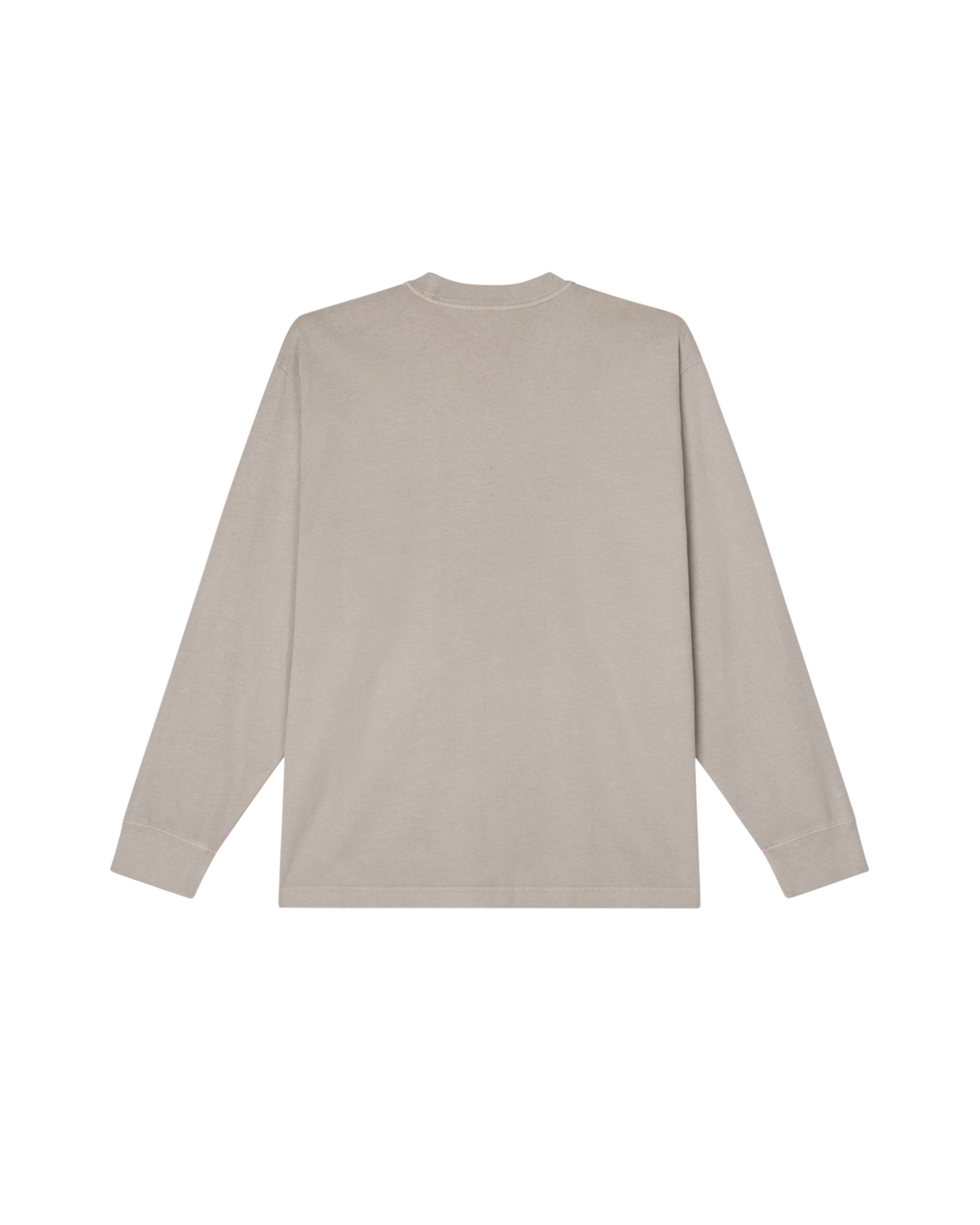 obey lowercase pigment ls t shirt pigment silver grey (zoomed)