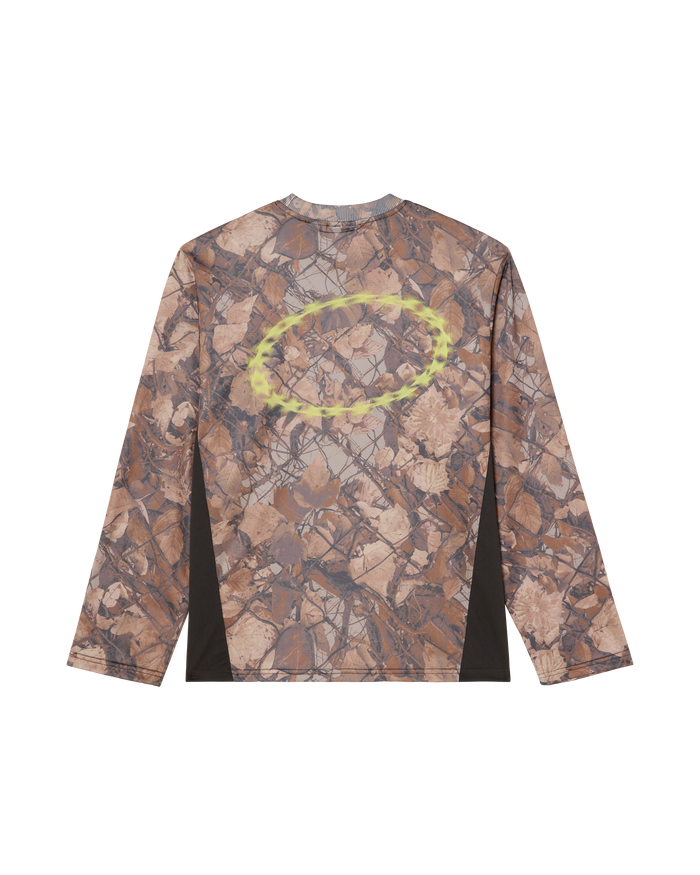 obey-basecamp-knit-shirt-fence-camo-multi - alternate view