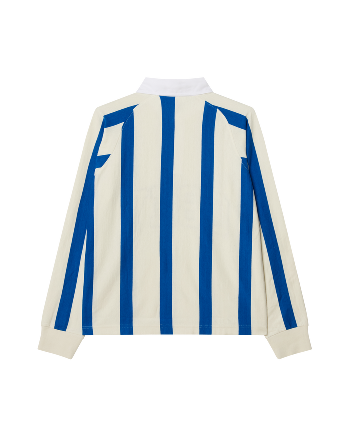 LANDON LS STRIPE POLO