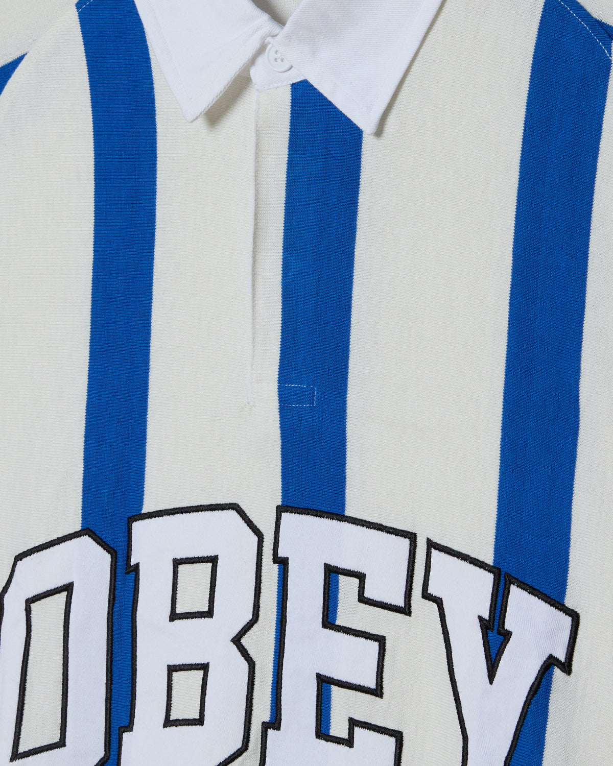 LANDON LS STRIPE POLO