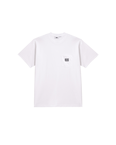 Tシャツ・カットソー OBEY Men T-shirt White 167924096 VWT EST. WORKS EYES POCKET T-SHIRT – OBEY CLOTHING EU