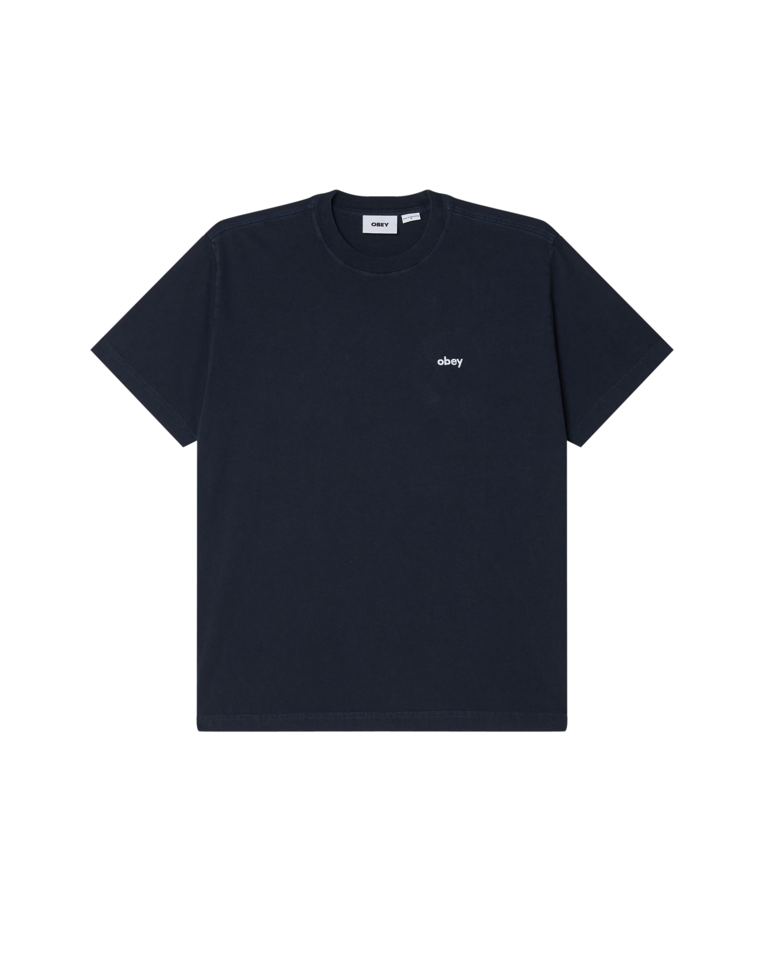 obey-lowercase-pigment-t-shirt-pigment-dark-navy (zoomed)