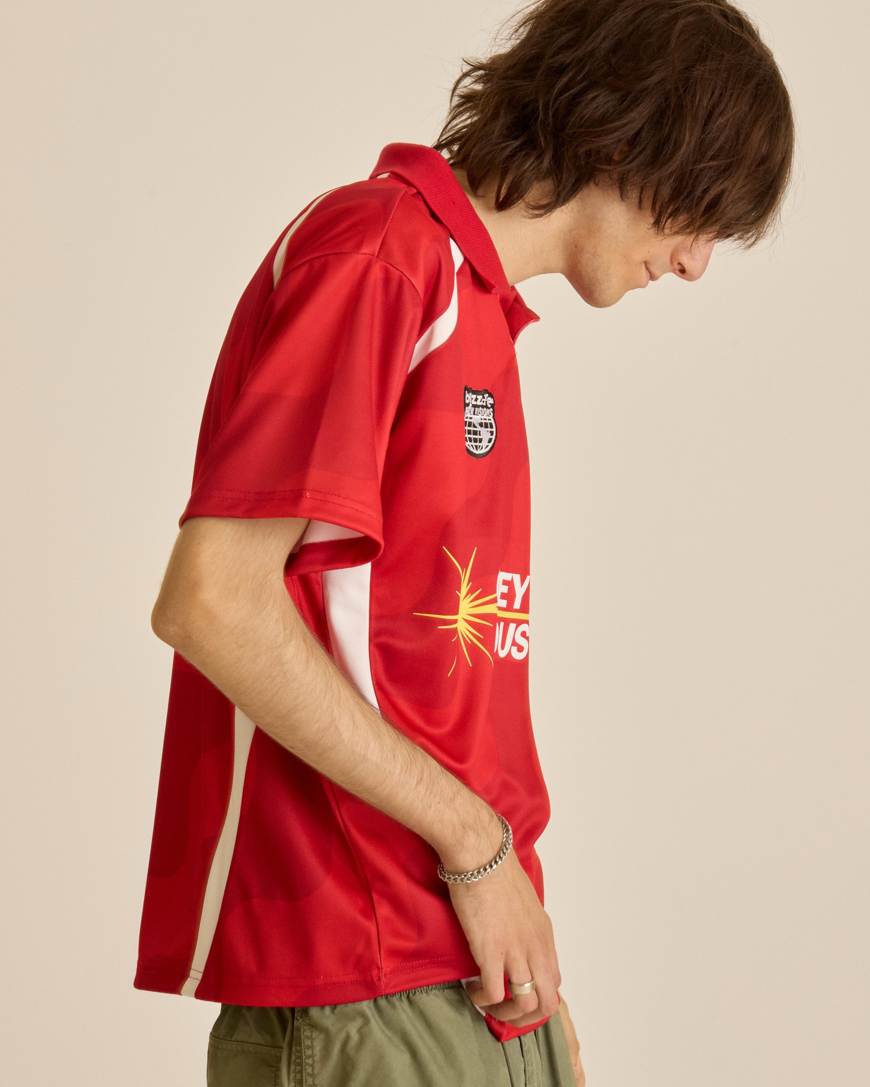 Tシャツ・カットソー OBEY SS25 SOCCER TEE (131080372 RDM) OBEY SOCCER JERSEY – OBEY CLOTHING EU