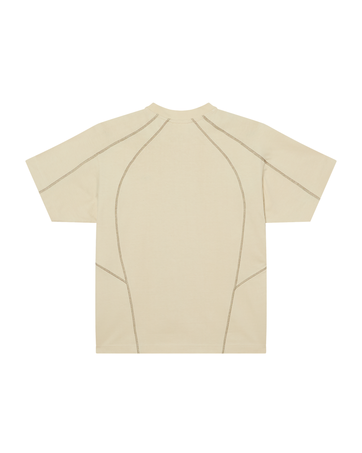 CONTRAST STITCH T-SHIRT (zoomed)