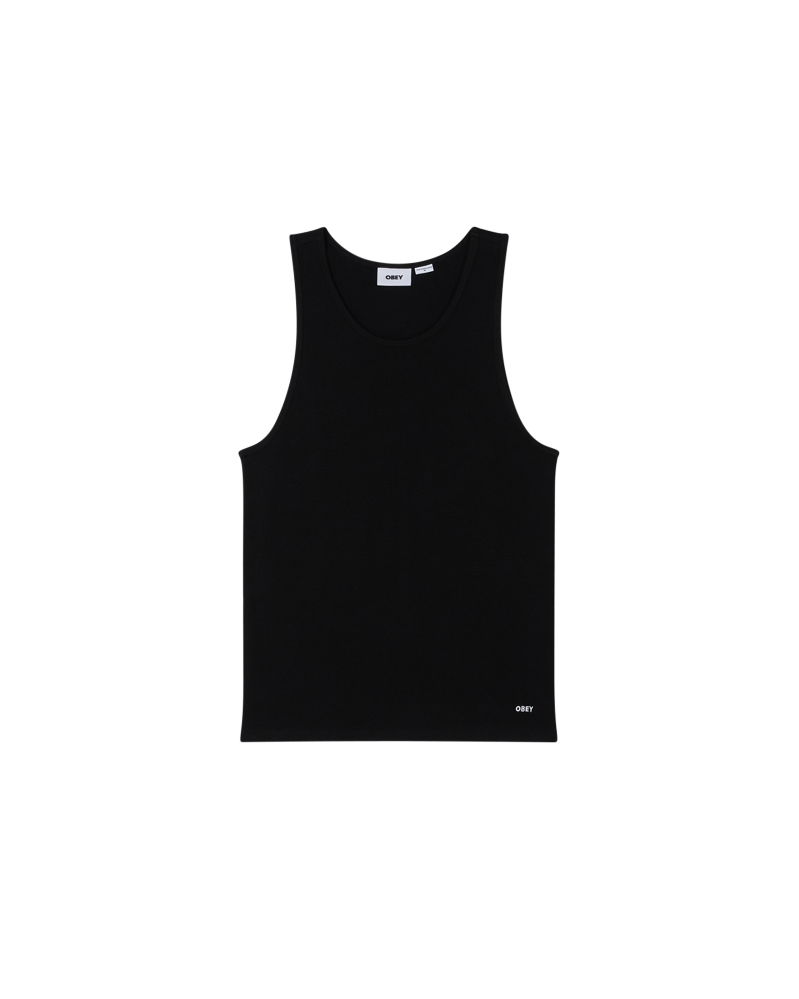 obey standard rib tank 2 pack black