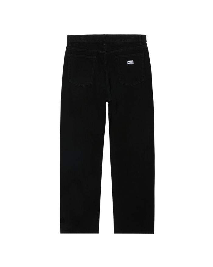 obey-hardwork-denim-rinse-black - alternate view