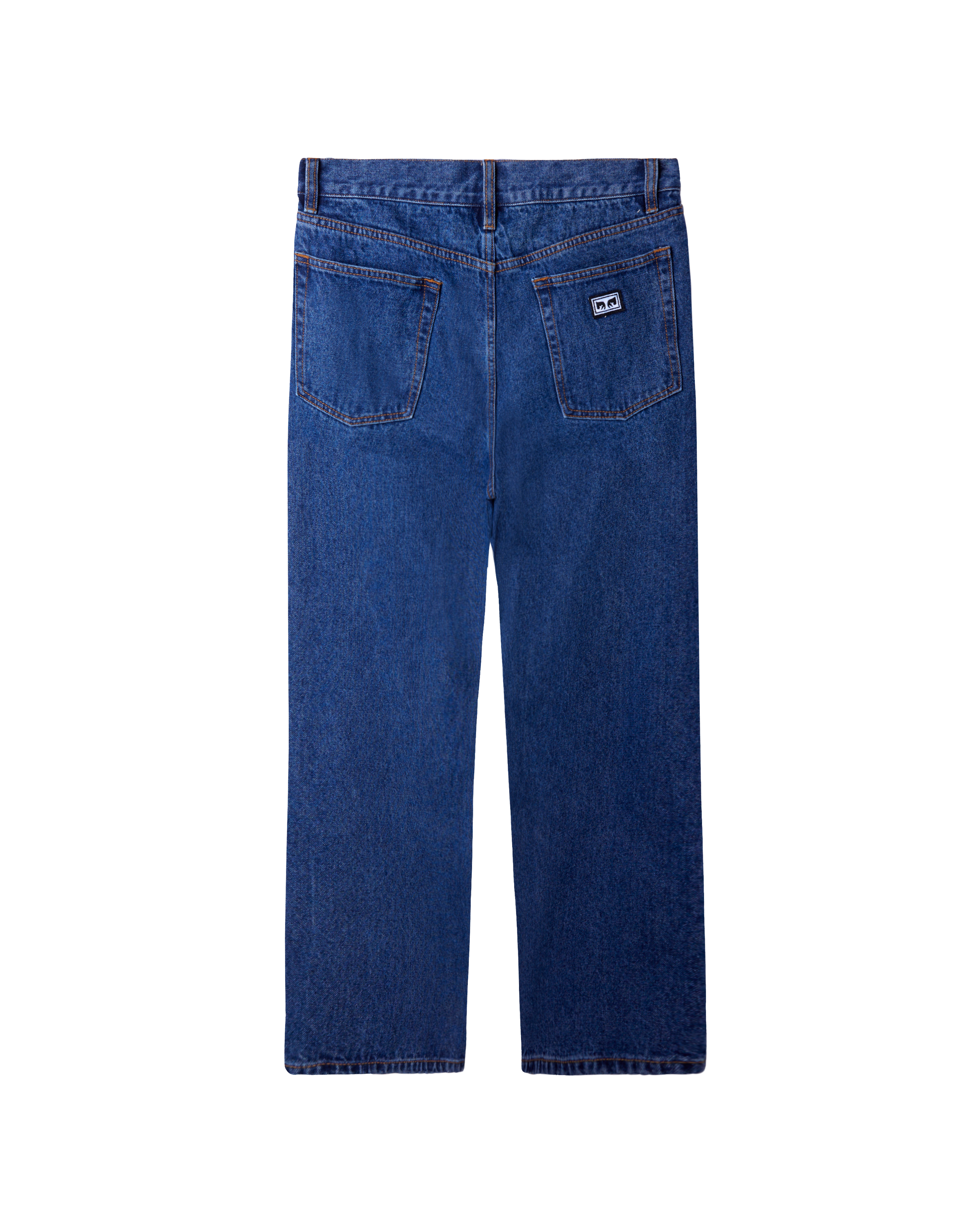 obey hardwork denim stonewash indigo (zoomed)