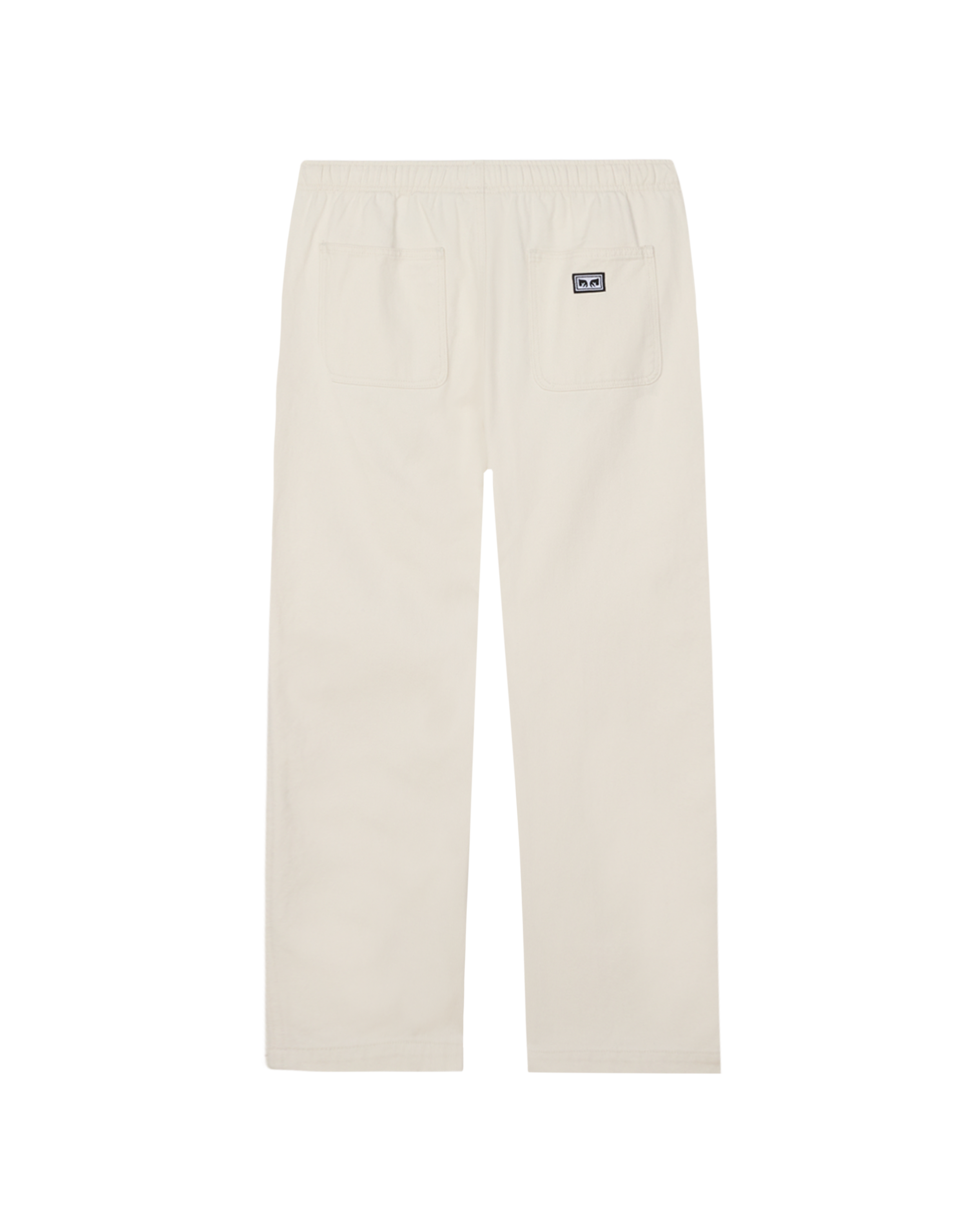 obey denim easy pant egret faded wash (zoomed)