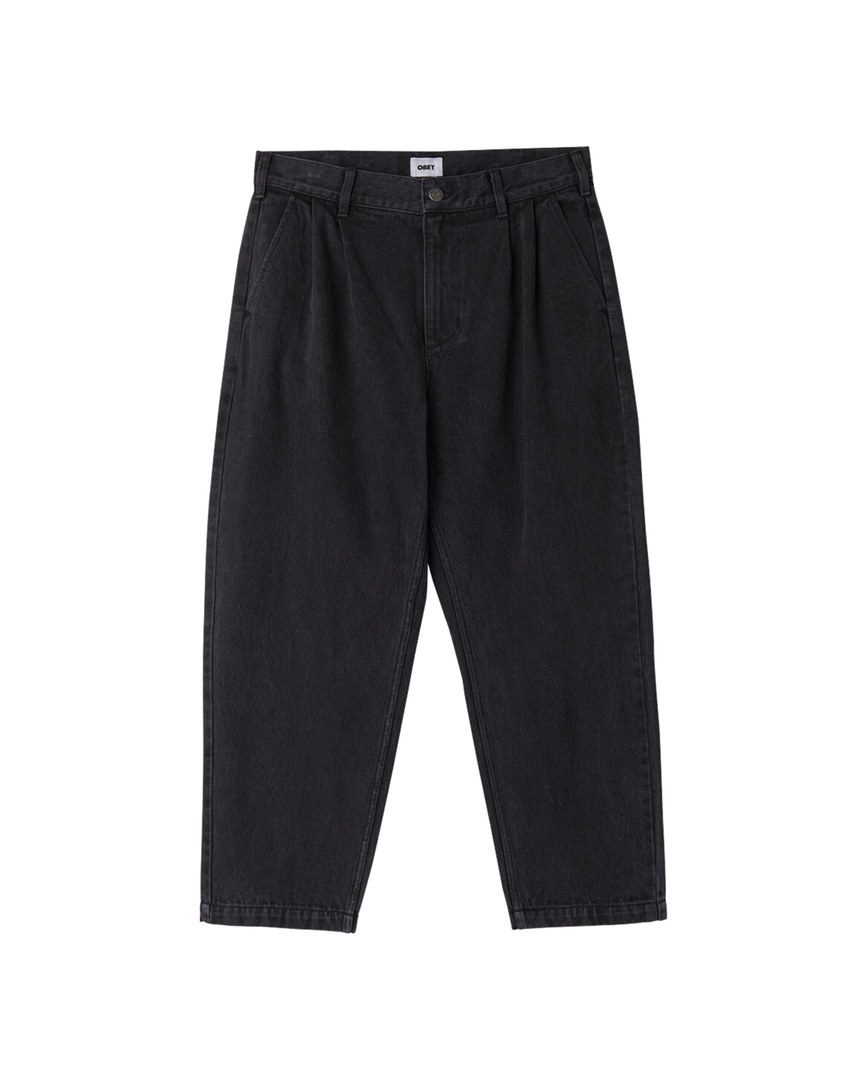 FUBAR PLEATED DENIM Faded Black