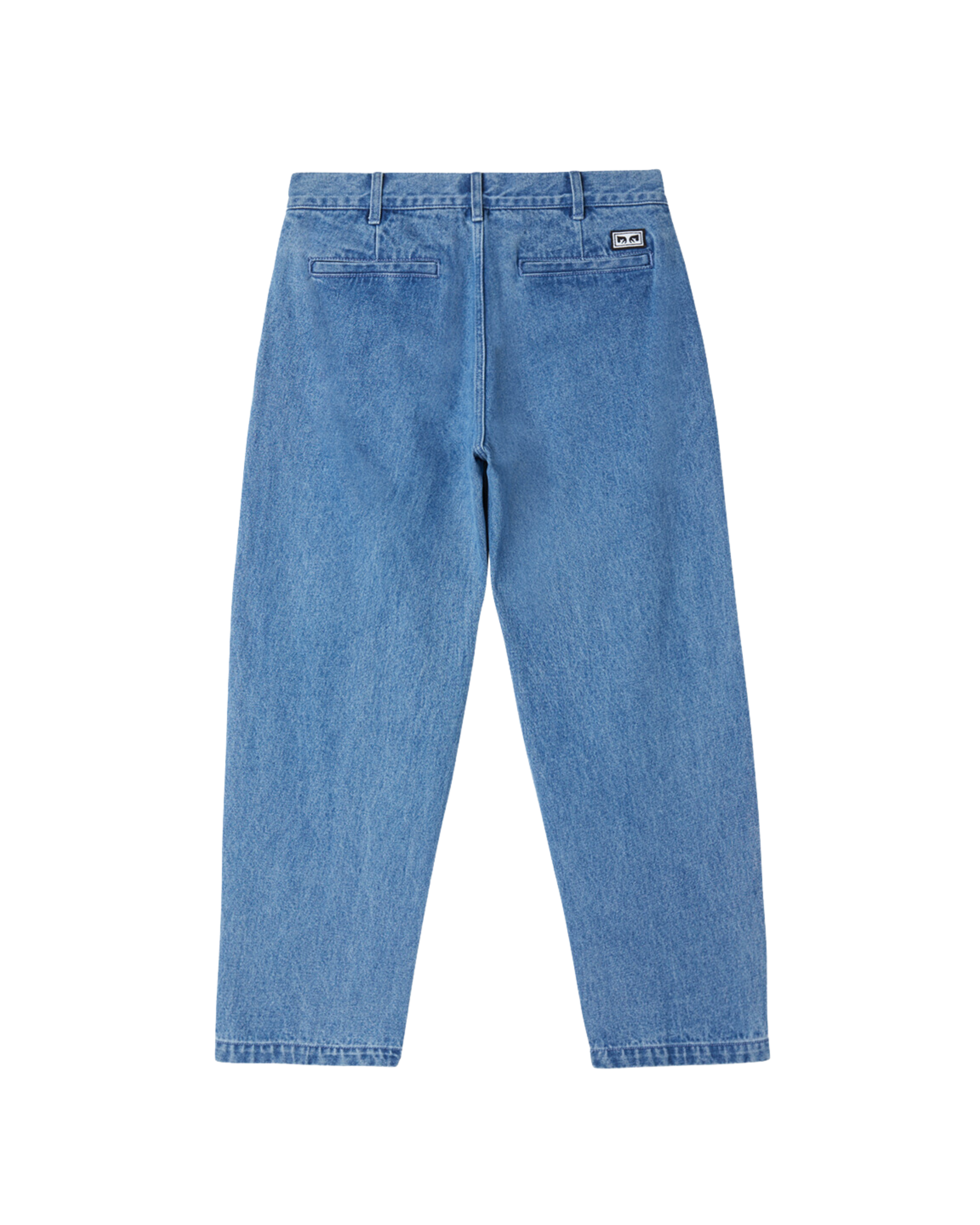 FUBAR PLEATED DENIM Light Indigo