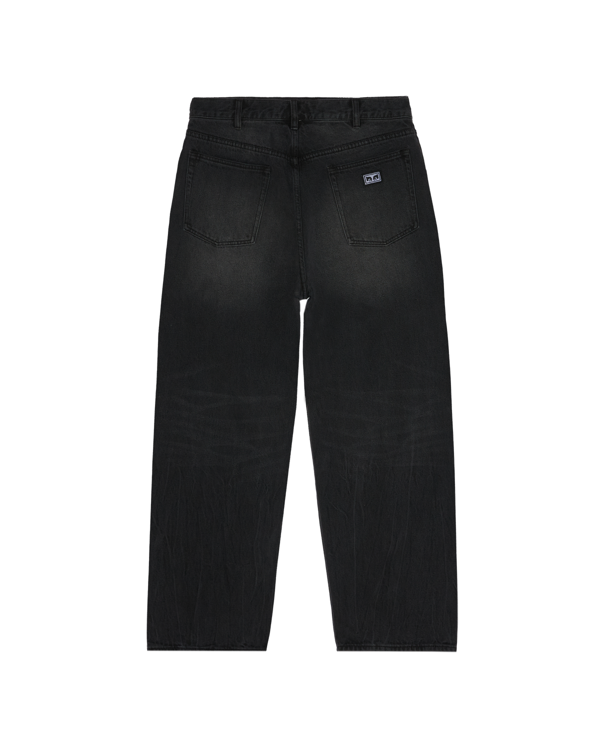 obey-bigwig-baggy-denim-heavy-vintage-black - alternate view