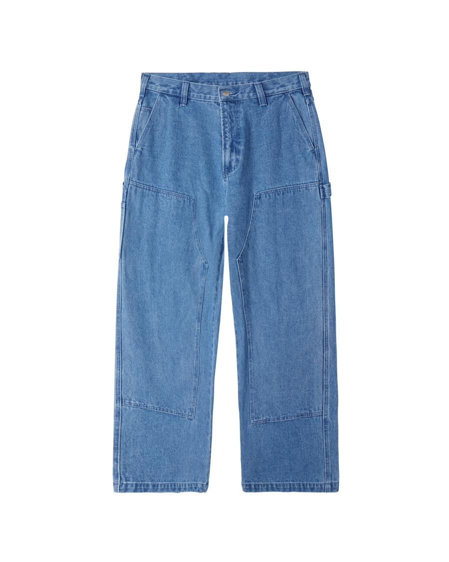 obey bigwig denim carpenter pant light indigo