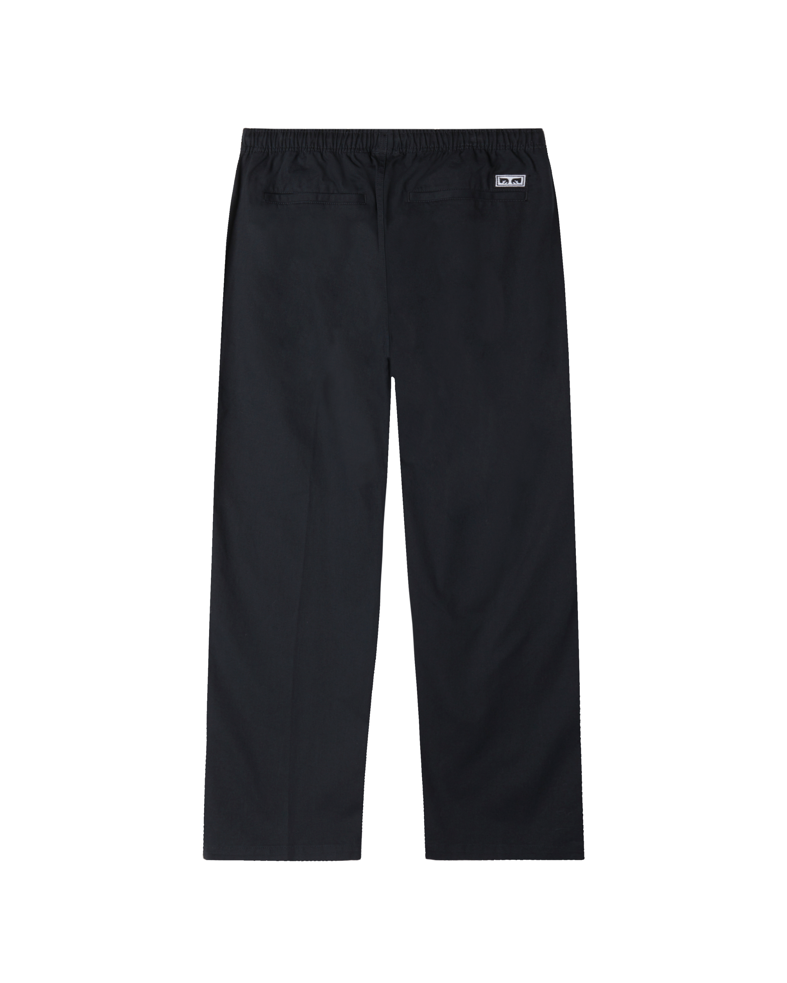 obey easy twill pant black (zoomed)