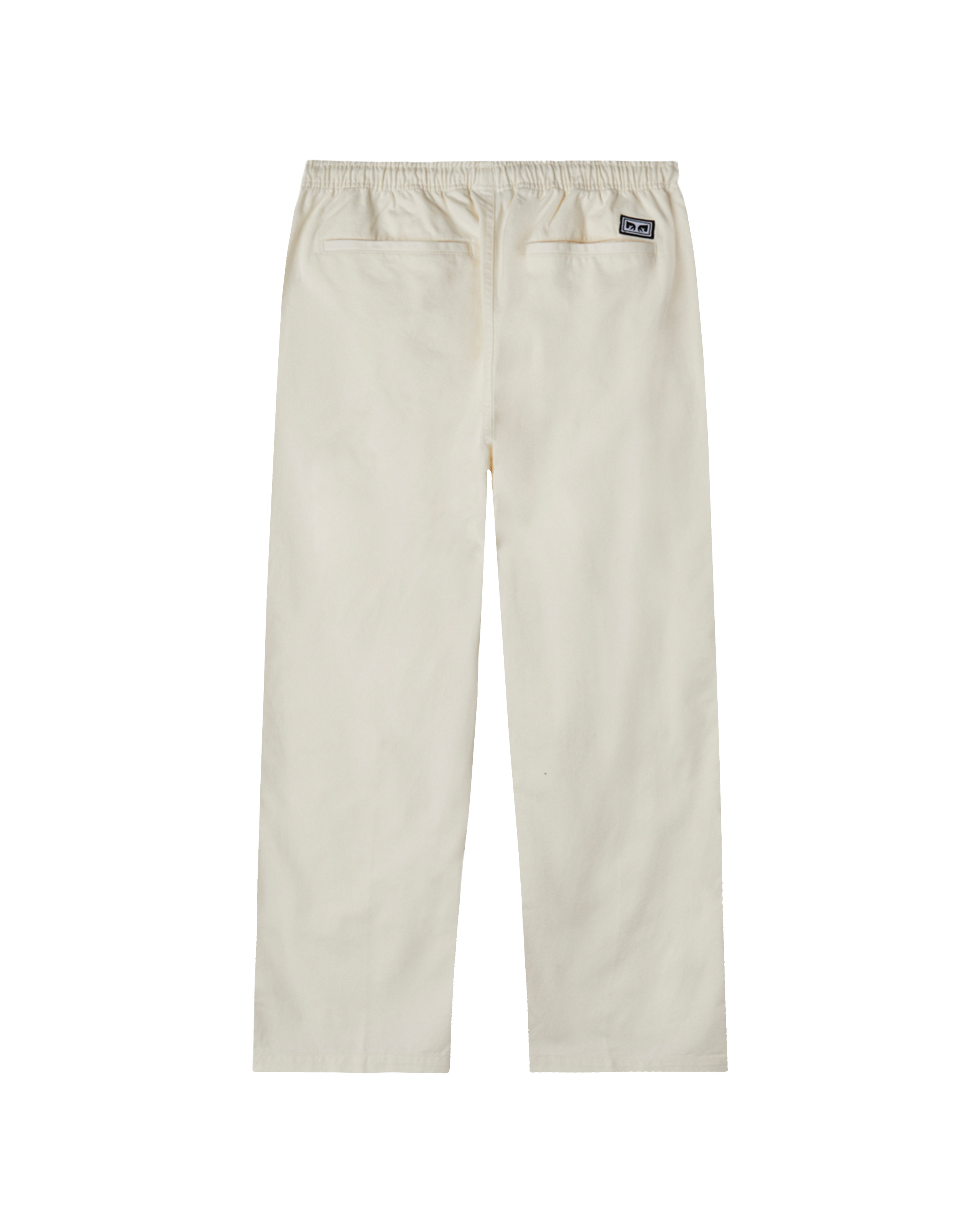 obey easy twill pant unbleached (zoomed)