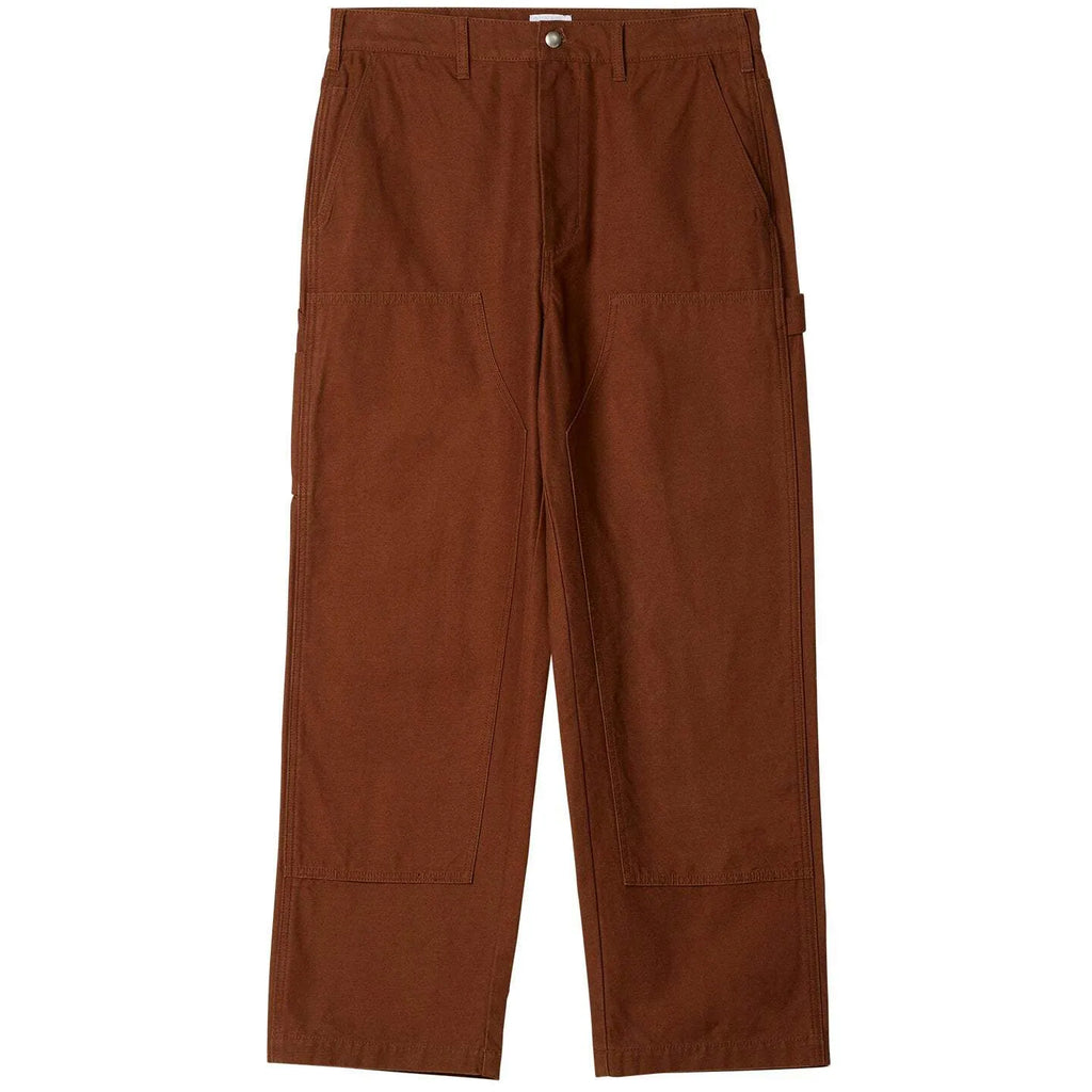BIG TIMER TWILL DBL KNEE PANT SEPIA | OBEY Clothing