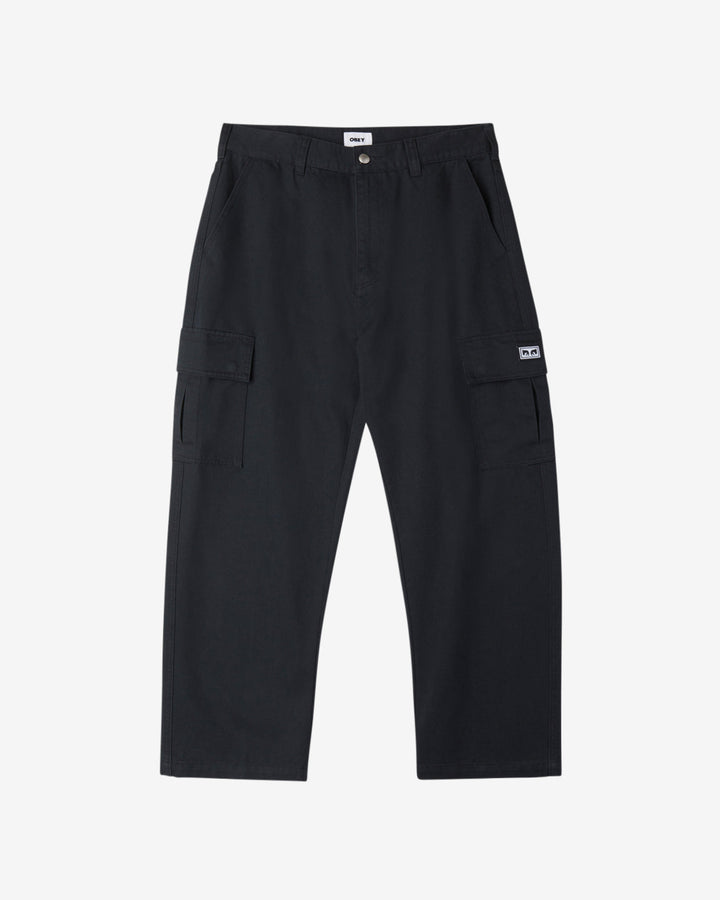 BIGWIG BAGGY TWILL CARGO BLACK