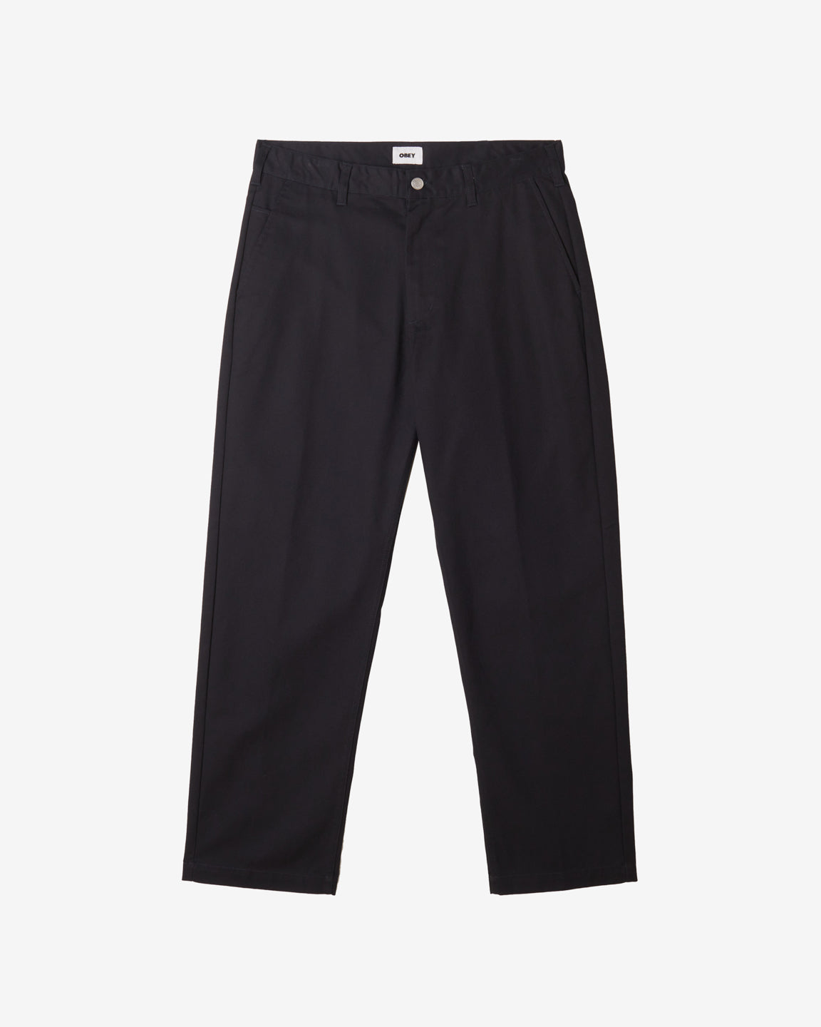 obey hardwork work pant black