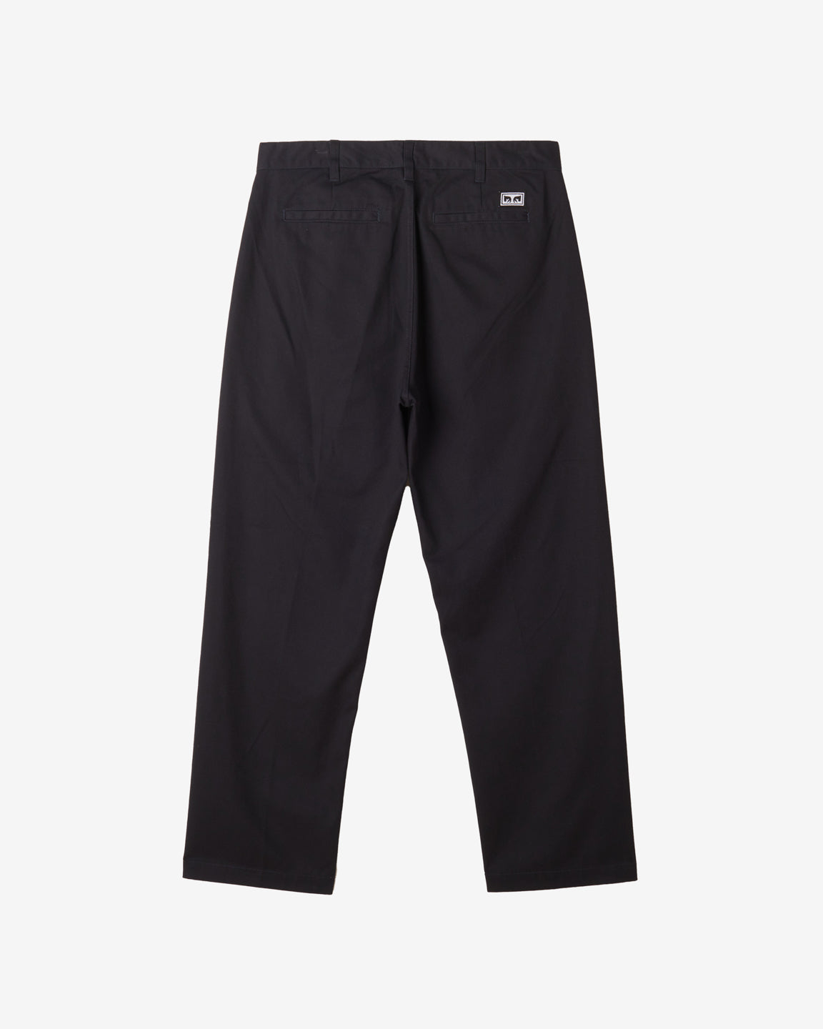 obey hardwork work pant black