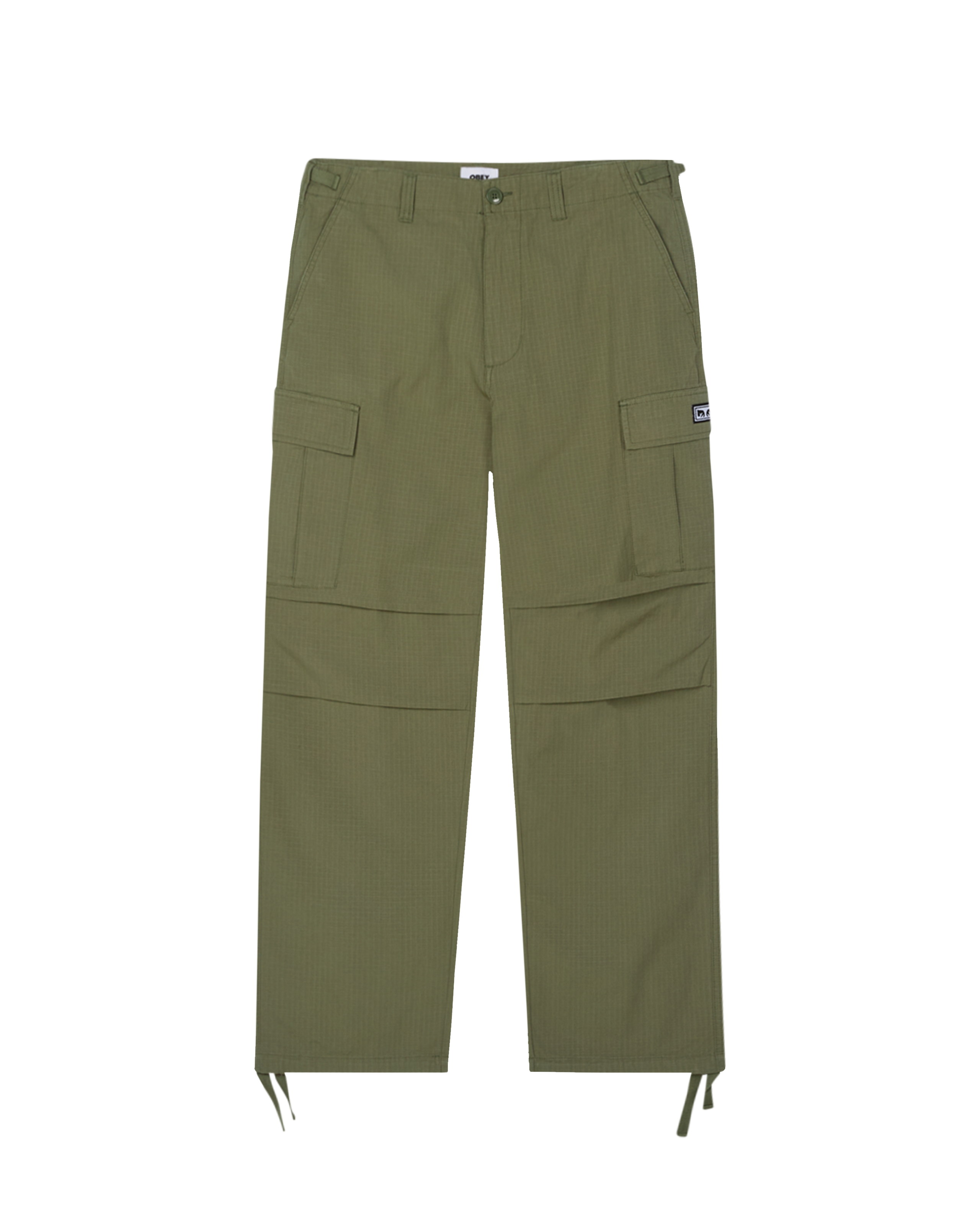 obey hardwork ripstop cargo pant deep lichen green