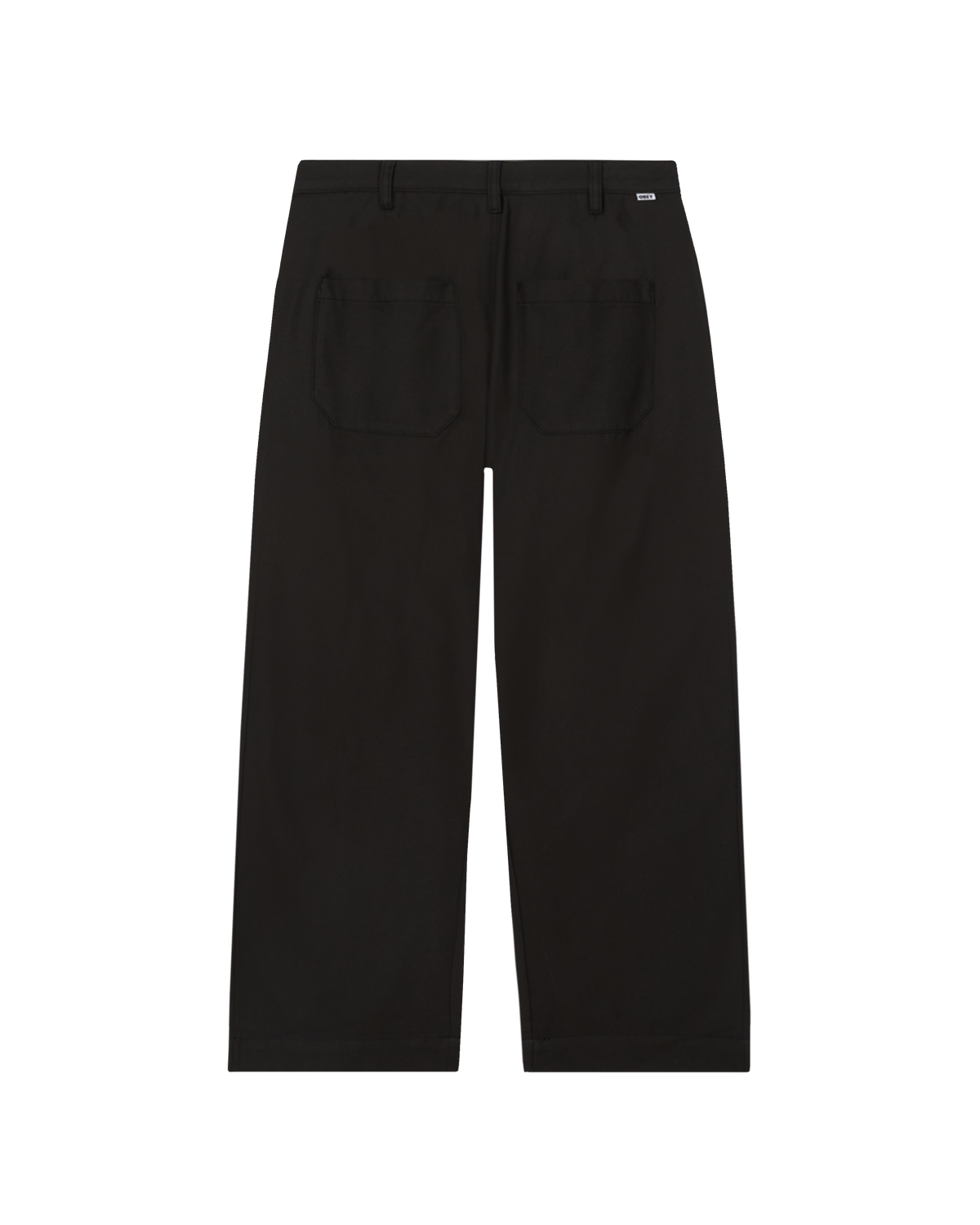 obey oliver pleated pant pirate black