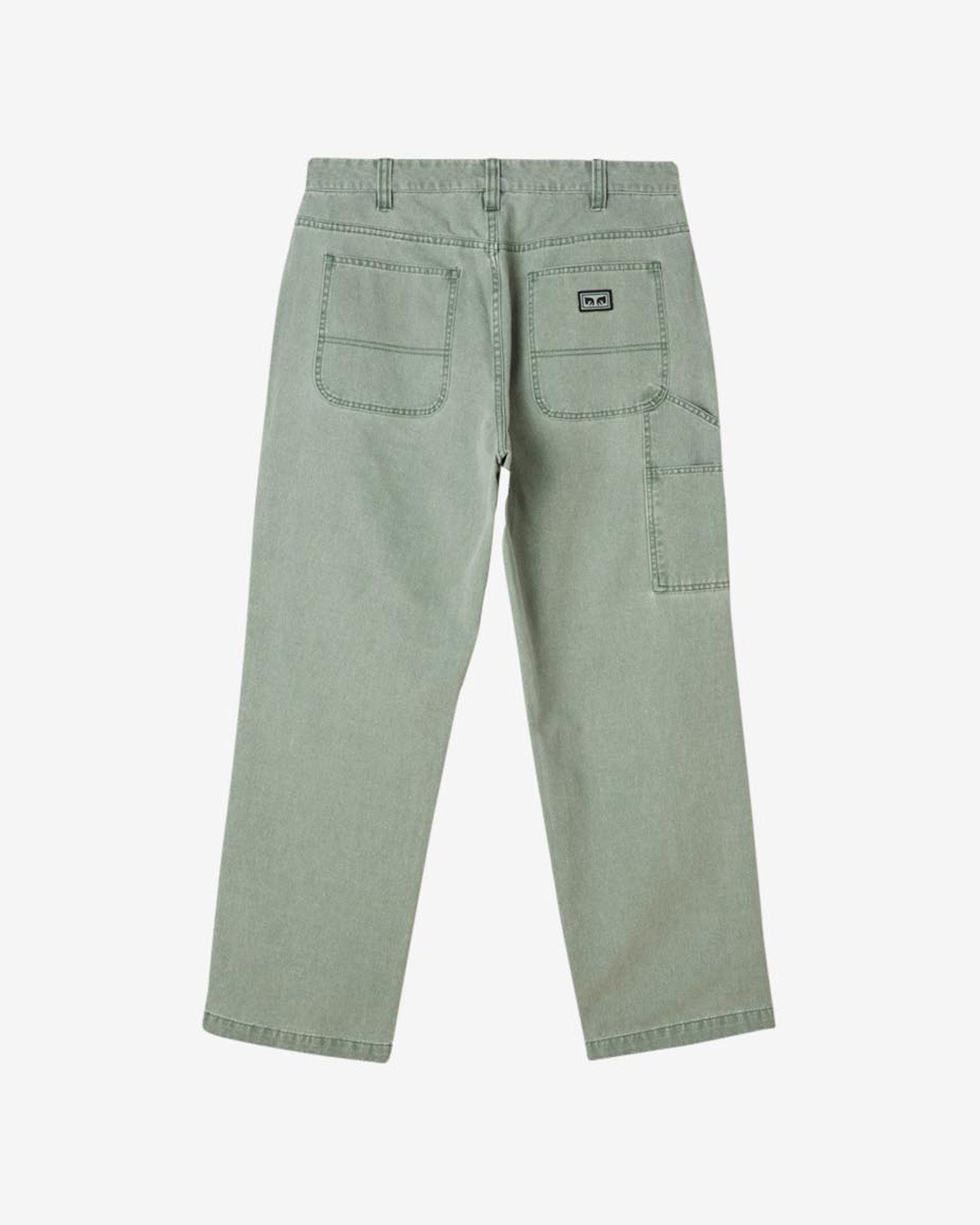 obey hardwork carpenter pant pigment duck green